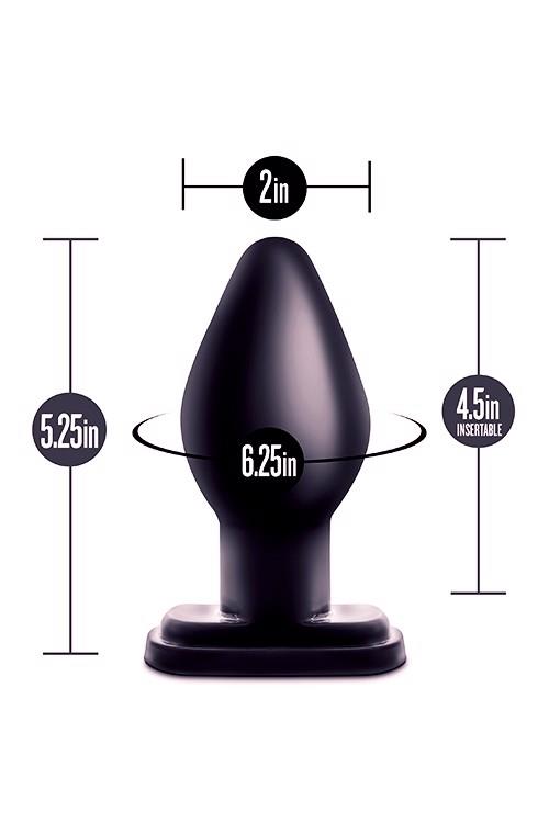 Anal Adventures Xl Plug Black