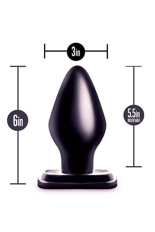 Anal Adventures Xxl Plug Black