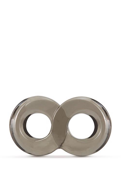 Stay Hard Cock Ring And Ball Strap Black