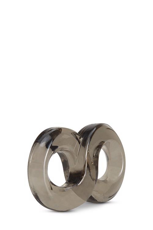 Stay Hard Cock Ring And Ball Strap Black