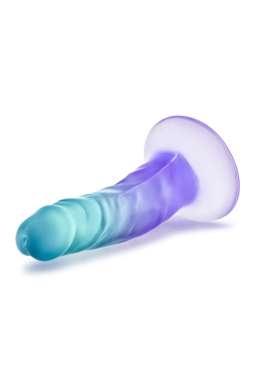 B Yours Morning Dew 5 Inch Dildo Sapphire