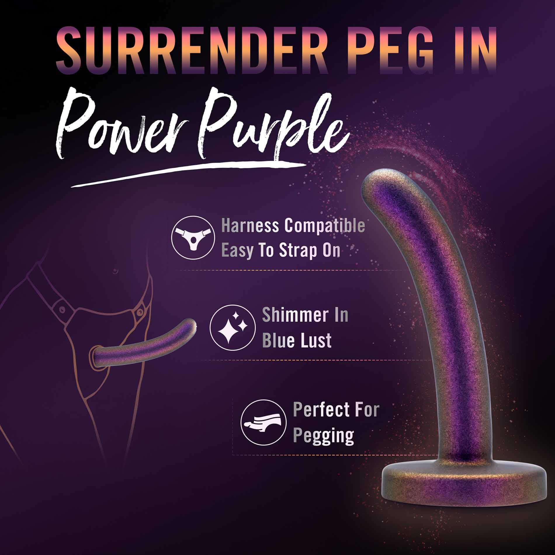 Temptasia Surrender Peg Beginner Power Purple