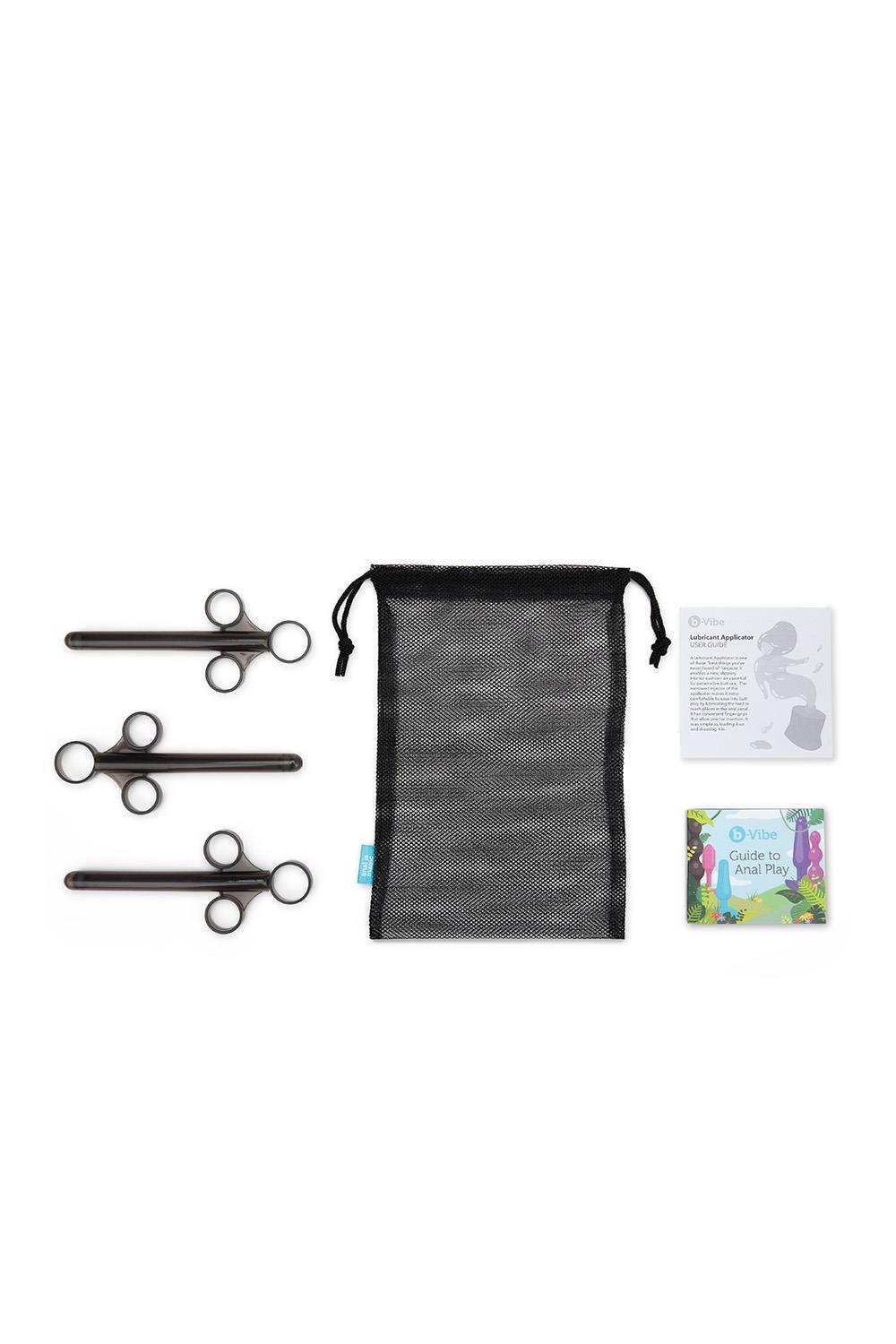 B-Vibe Lubricant Applicator 3-Pack Set