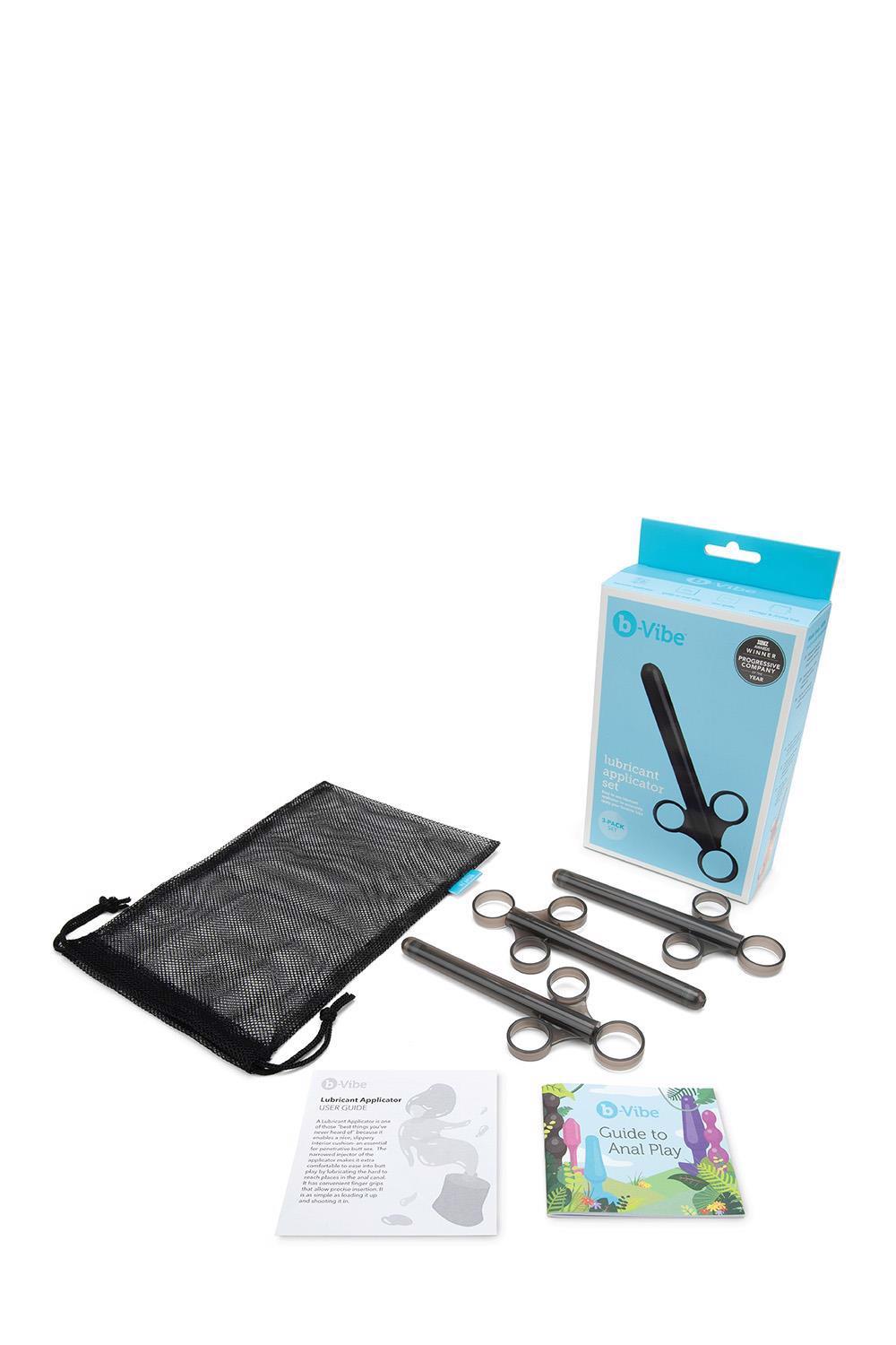 B-Vibe Lubricant Applicator 3-Pack Set