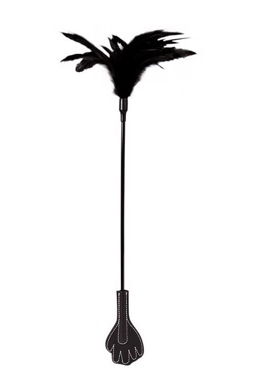 Gp Feather Crop Black