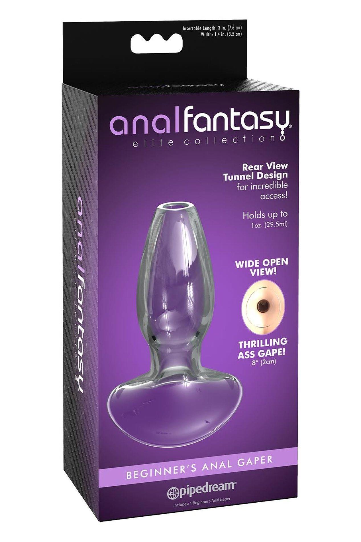 Anal Fantasy Elite Beginner's Anal Gaper Clear