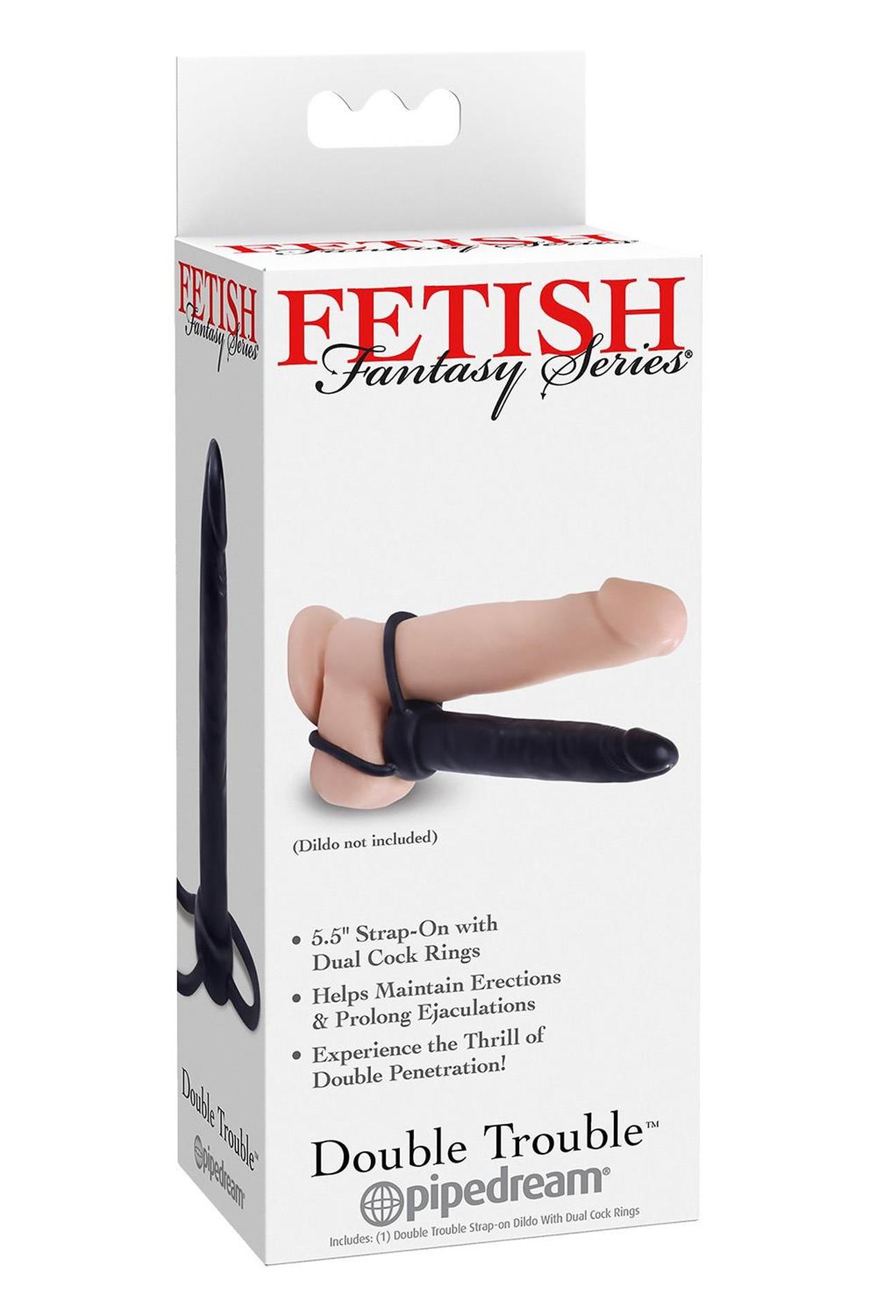 Fetish Fantasy Series Double Trouble Black