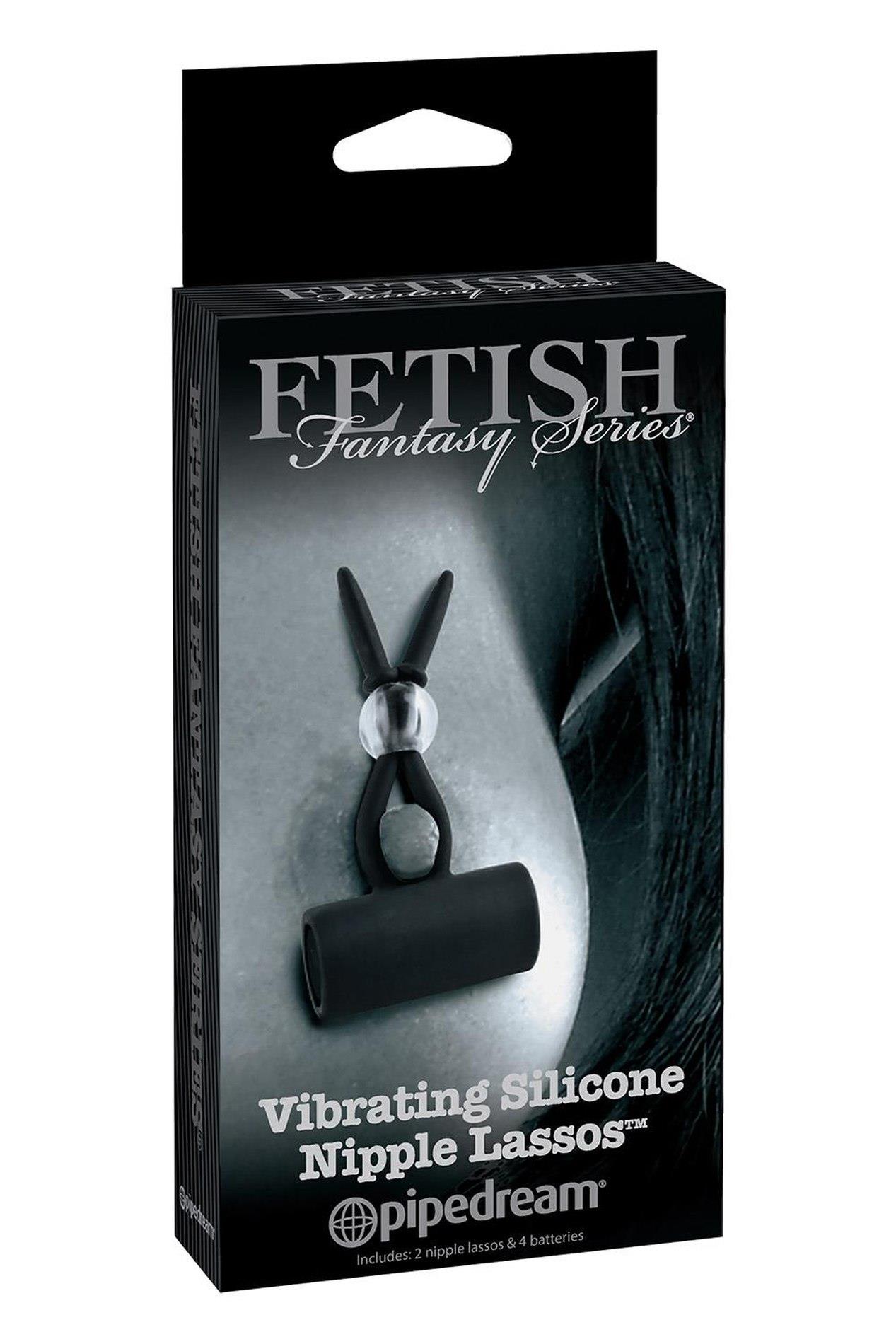 Fetish Fantasy Series Limited Edition Vibrating Silicone Nipple Lassos