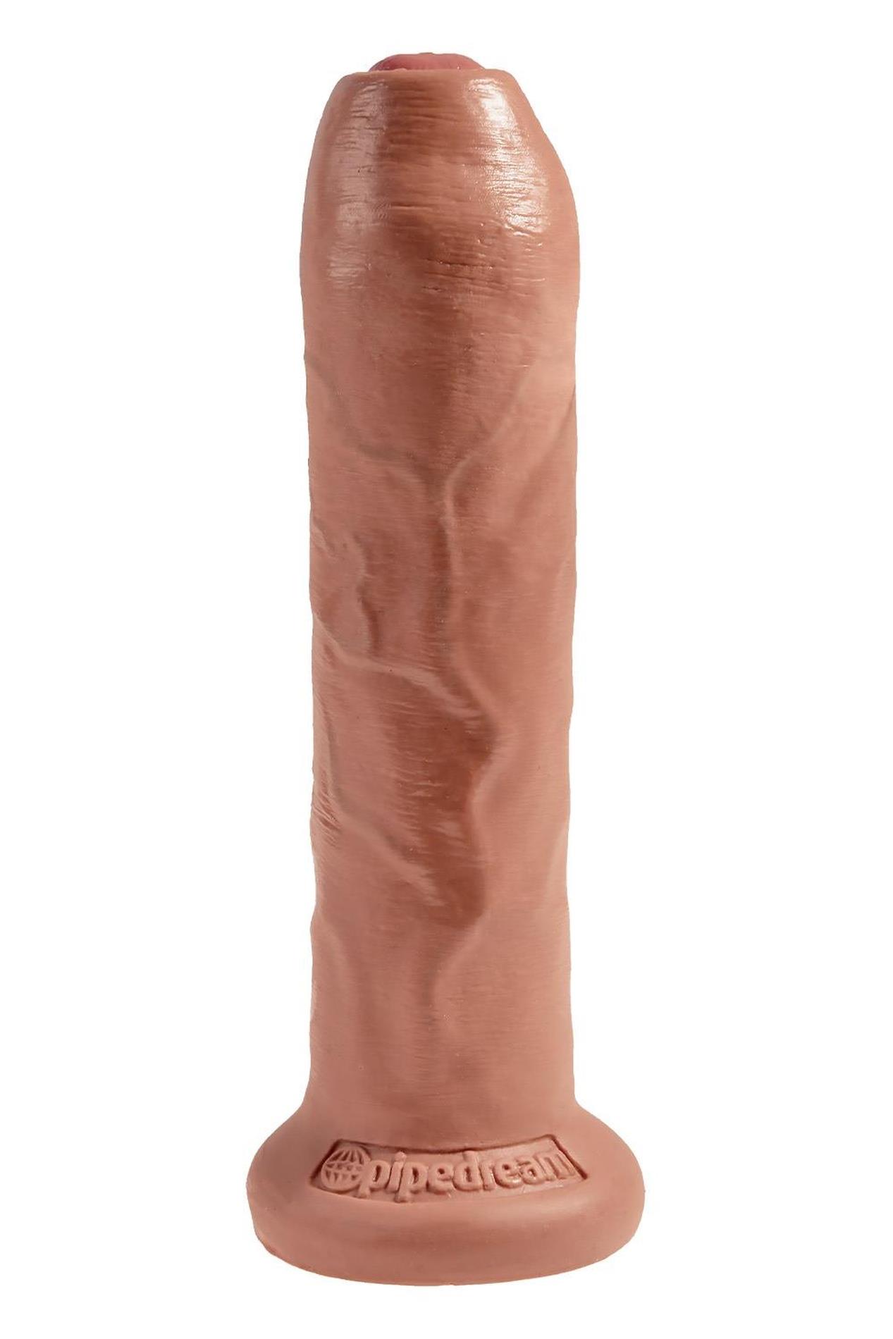 King Cock 7 Inch Uncut Tan