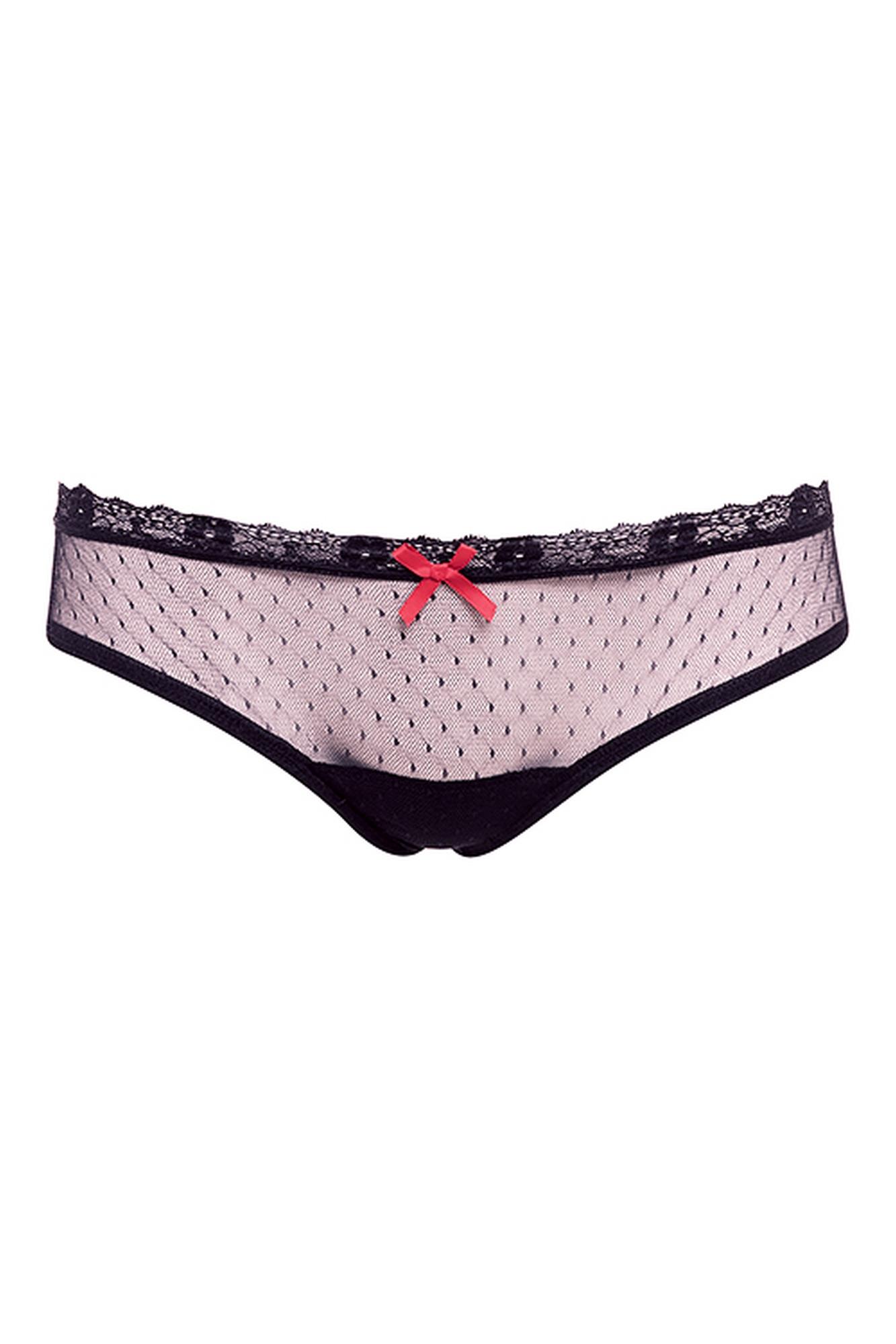 Barely Bare Peek A Boo Butt Black