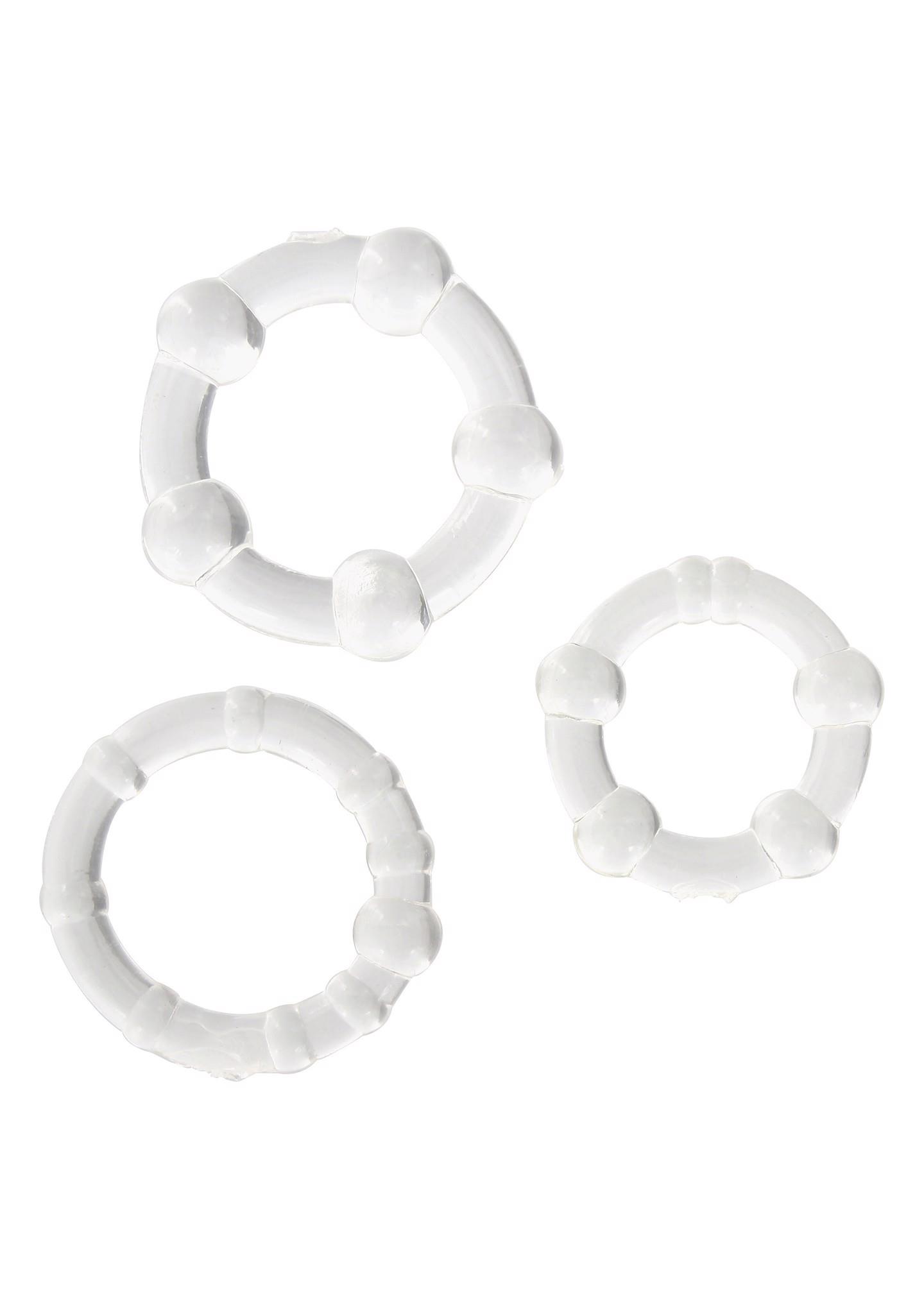 Zestaw pierścieni erekcyjnych Stay Hard
