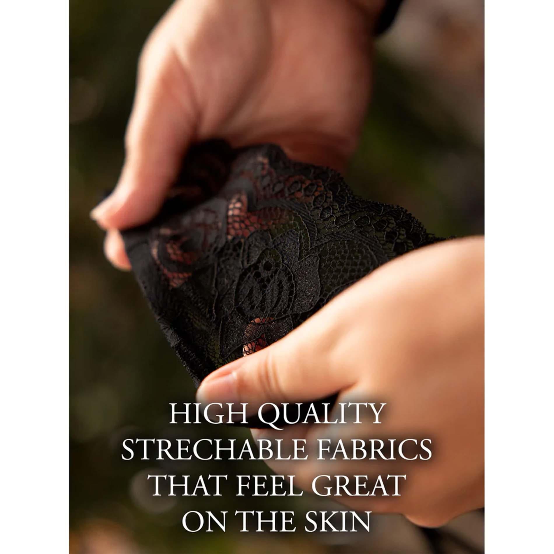 Cloe - Thong With Open Crotch, Adjustable Sliders And Golden Details - Plus