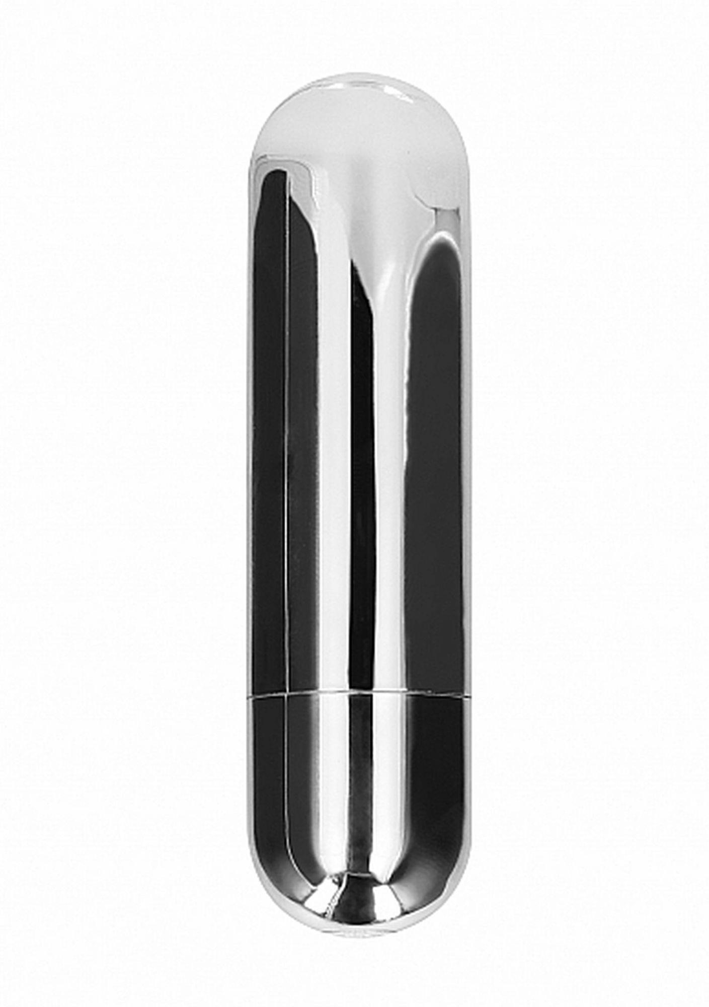 10 Speed Rechargeable Bullet - Silver