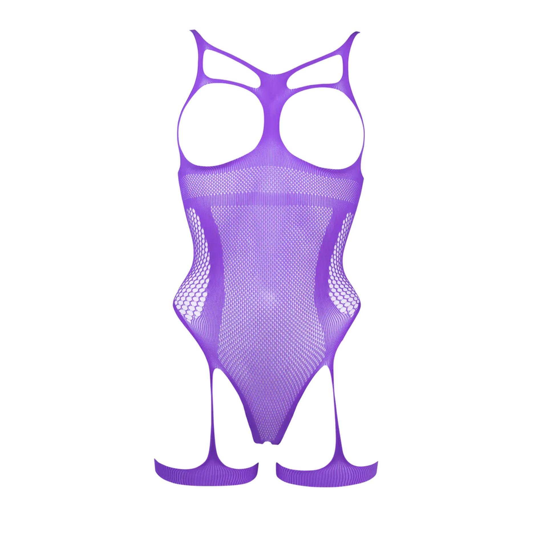 Open-Cup Strappy Teddy - One Size