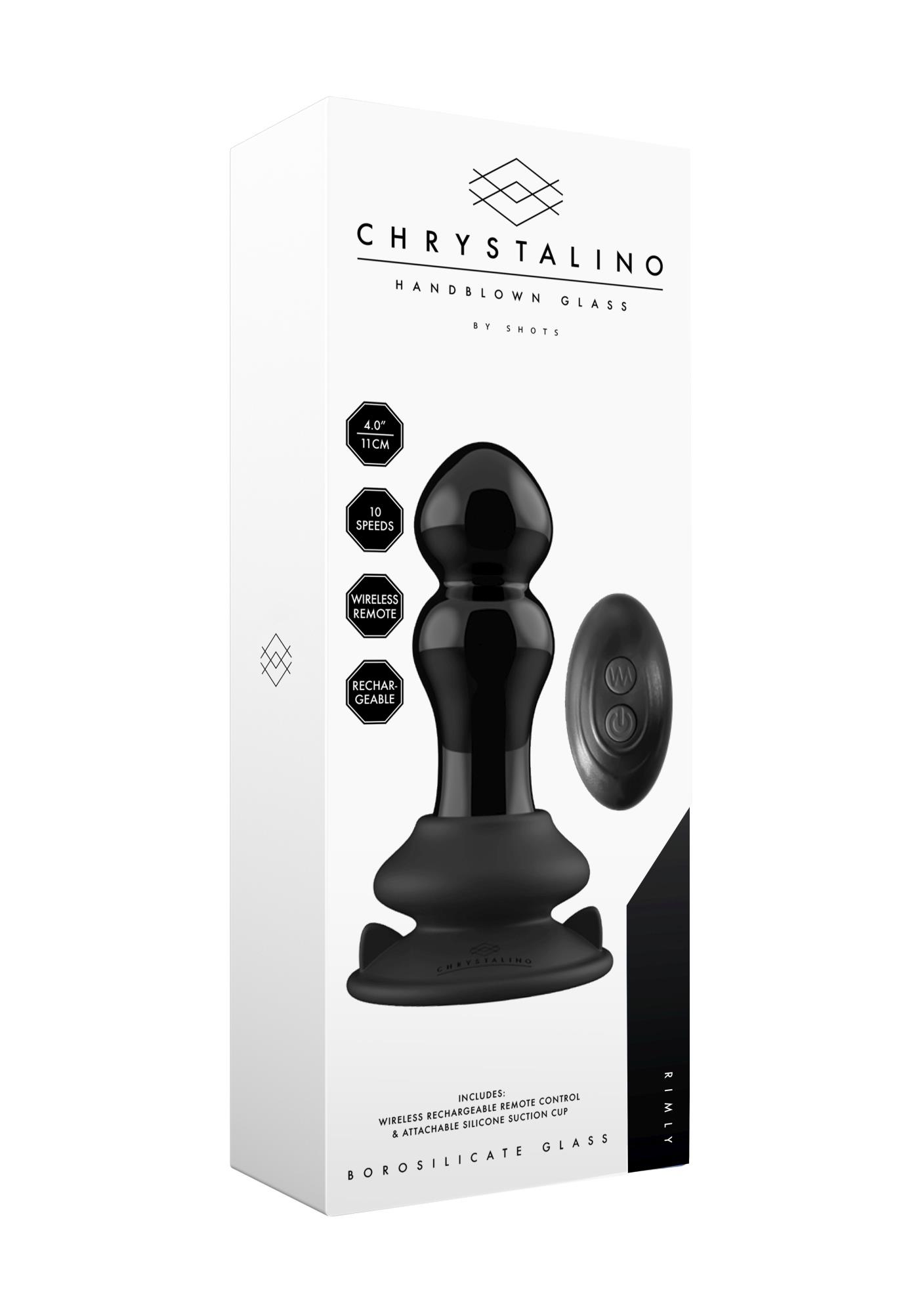 Rimly - With Suction Cup And Remote - 10 Speed - Black