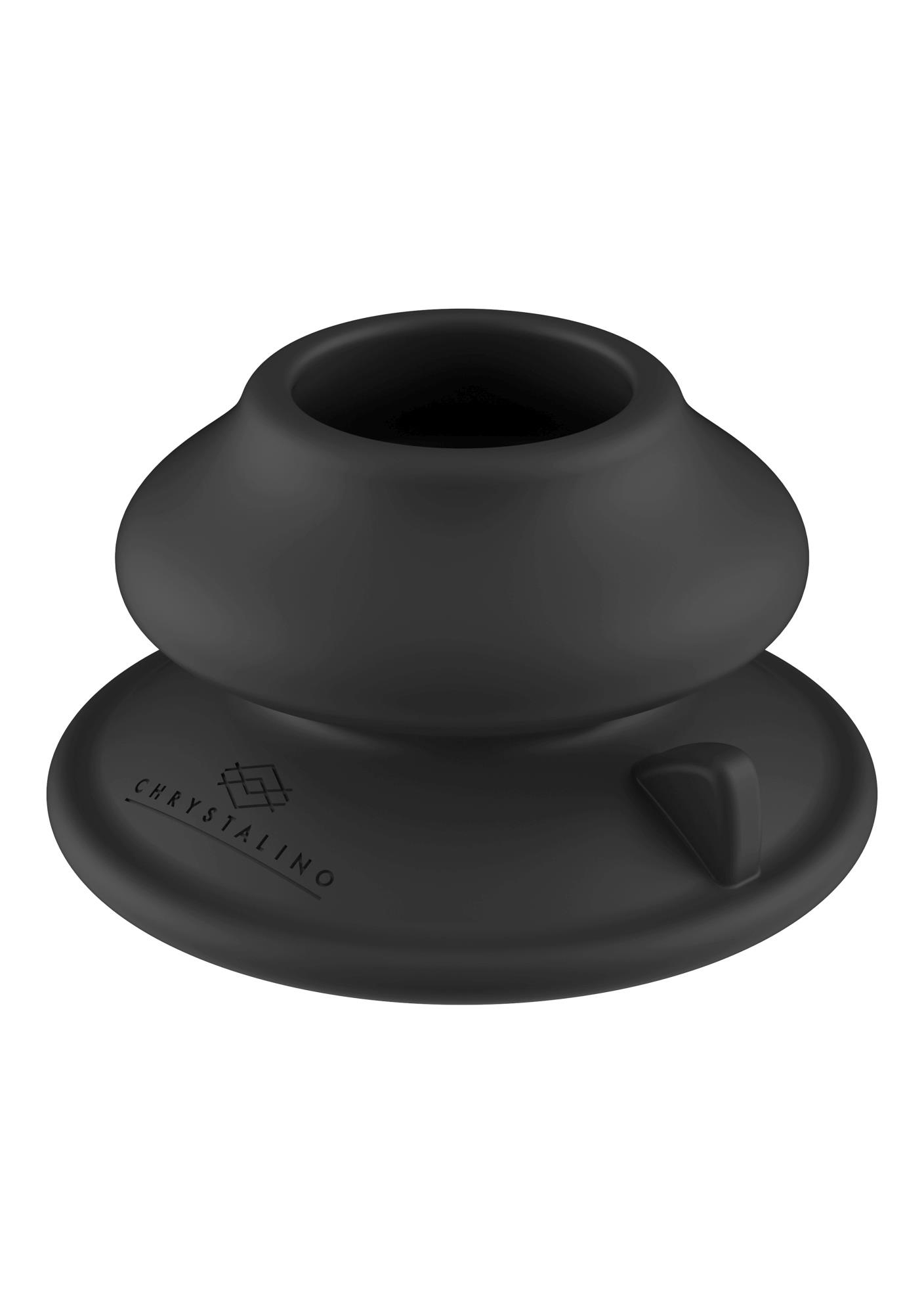 Pluggy - With Suction Cup And Remote - 10 Speed - Black