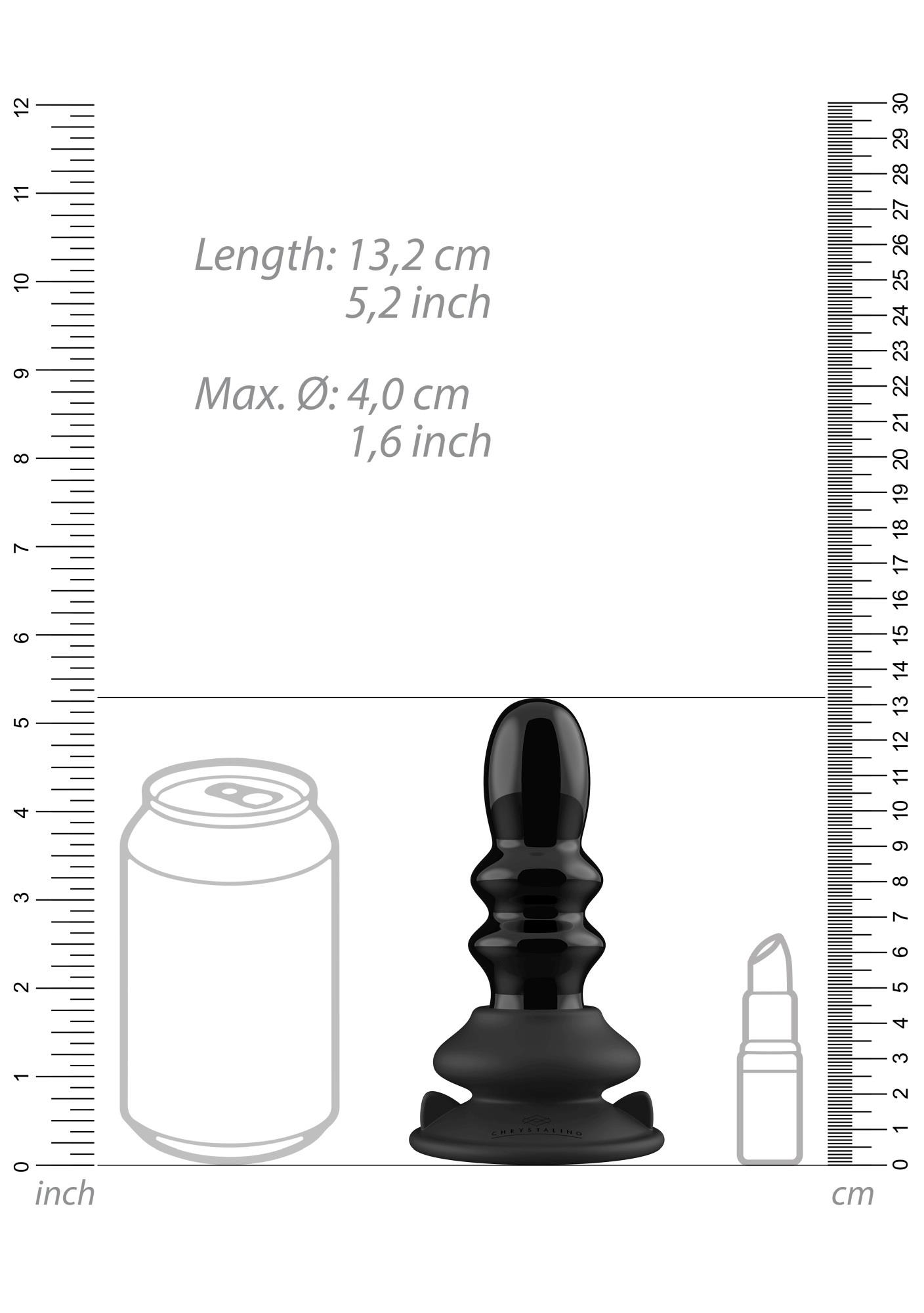 Ribbly - With Suction Cup And Remote - 10 Speed - Black