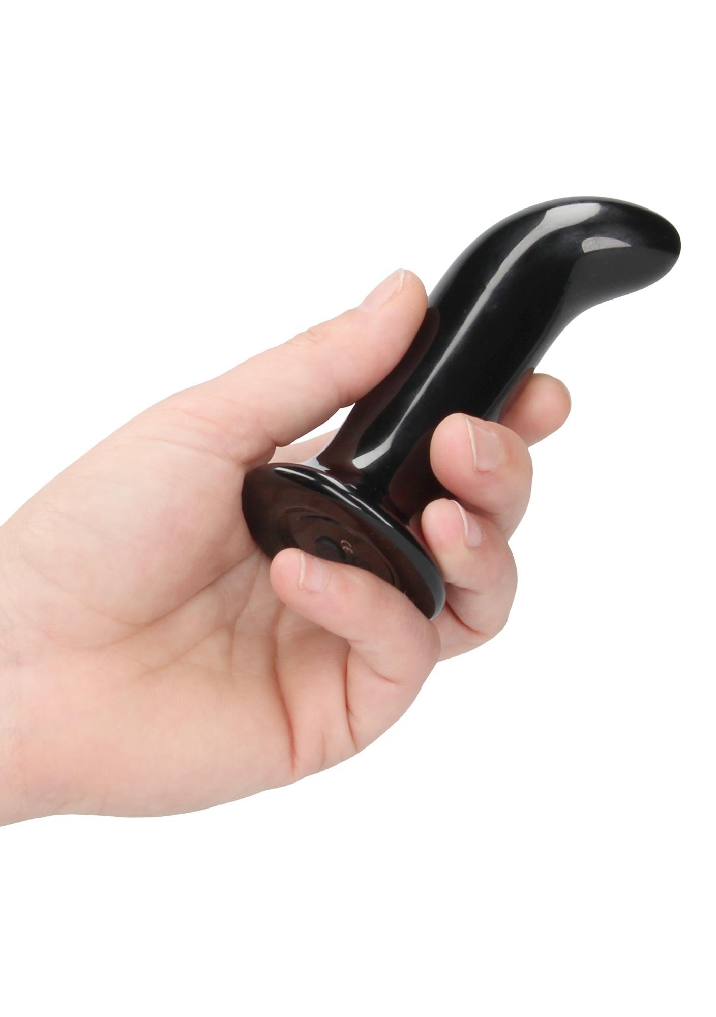 Prickly - With Suction Cup And Remote - 10 Speed - Black