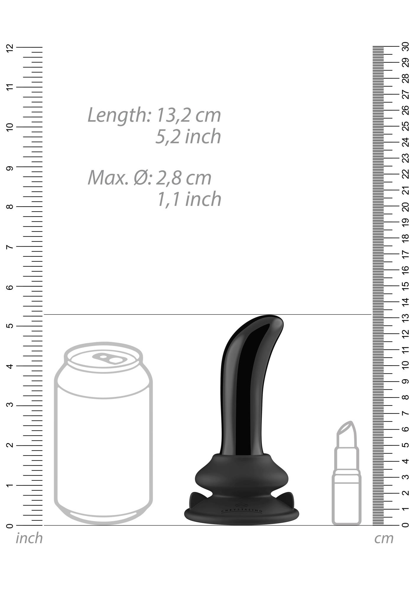 Prickly - With Suction Cup And Remote - 10 Speed - Black