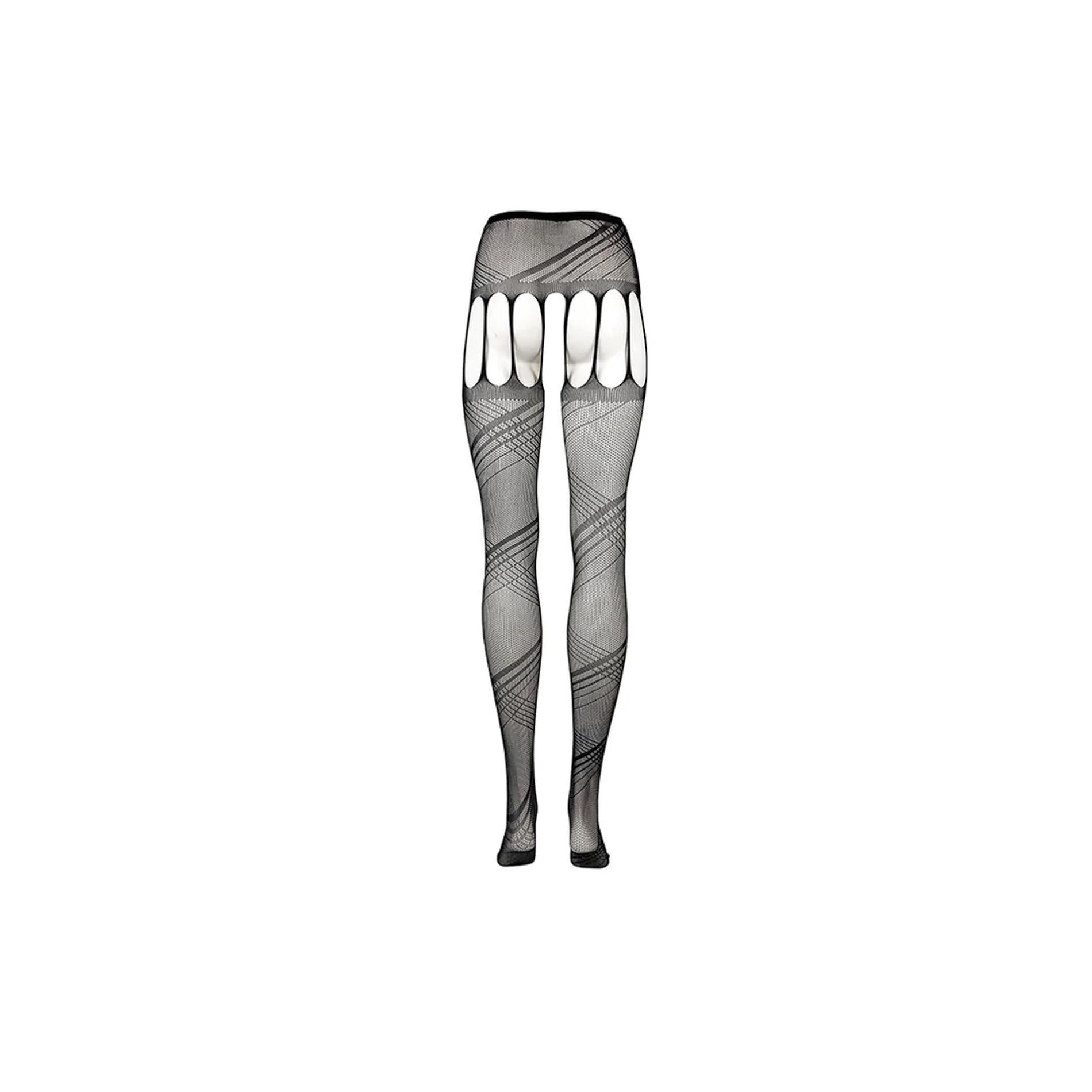 Crotchless Cut-Out Pantyhose - One Size