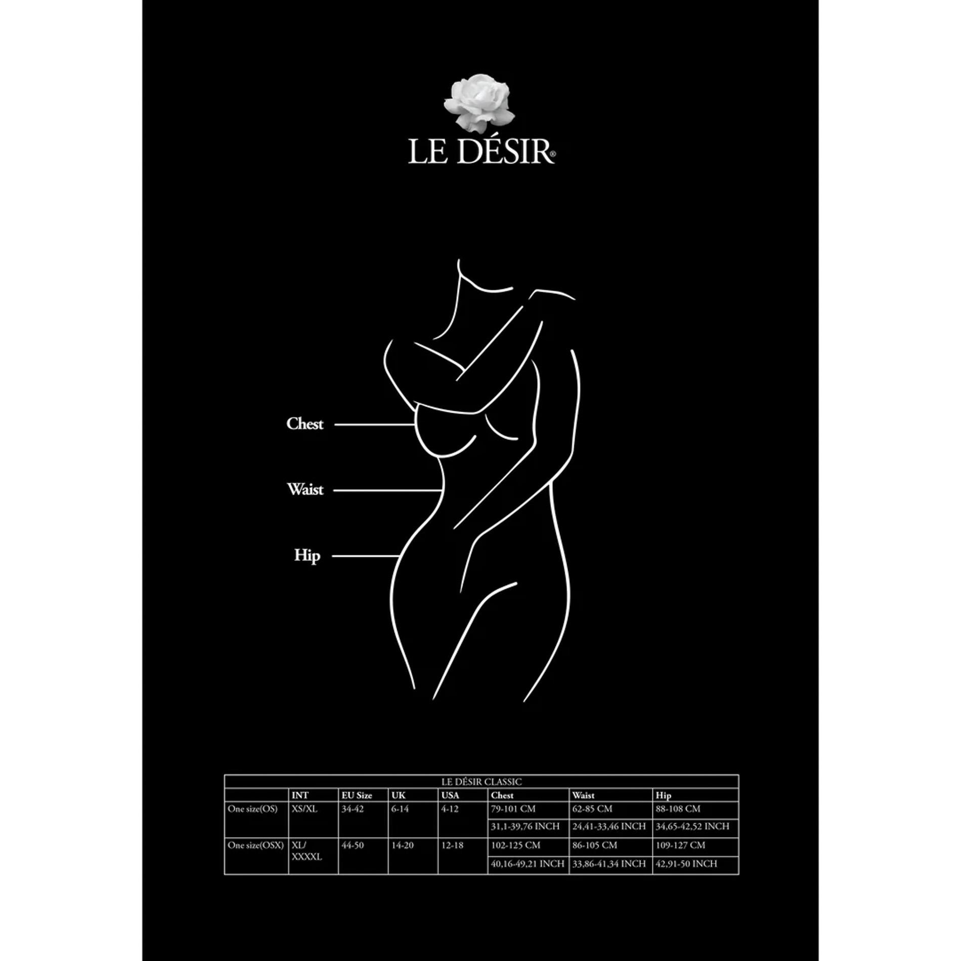 Garterbelt Stockings With Lace Top - One Size