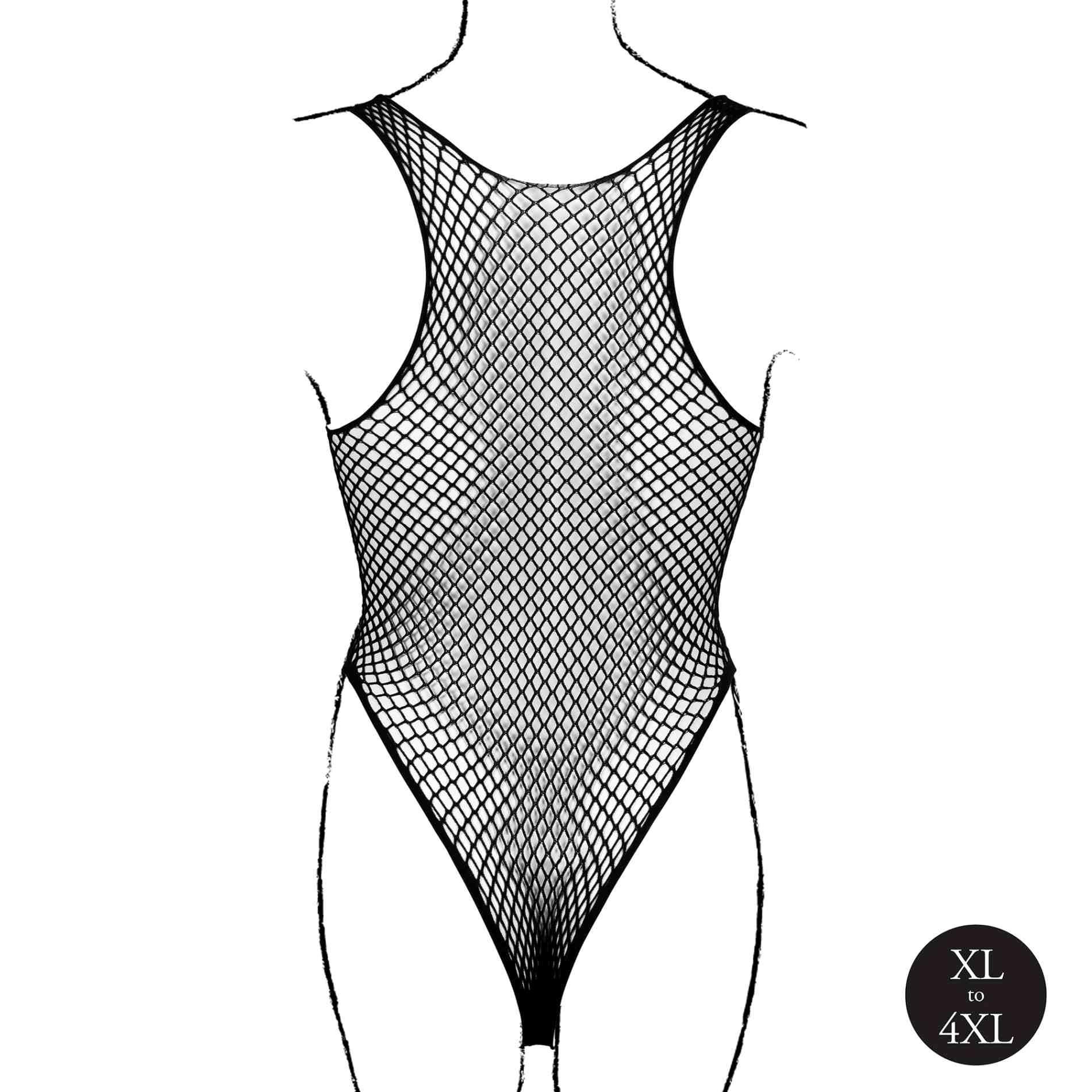 Body With Fishnet Structure.