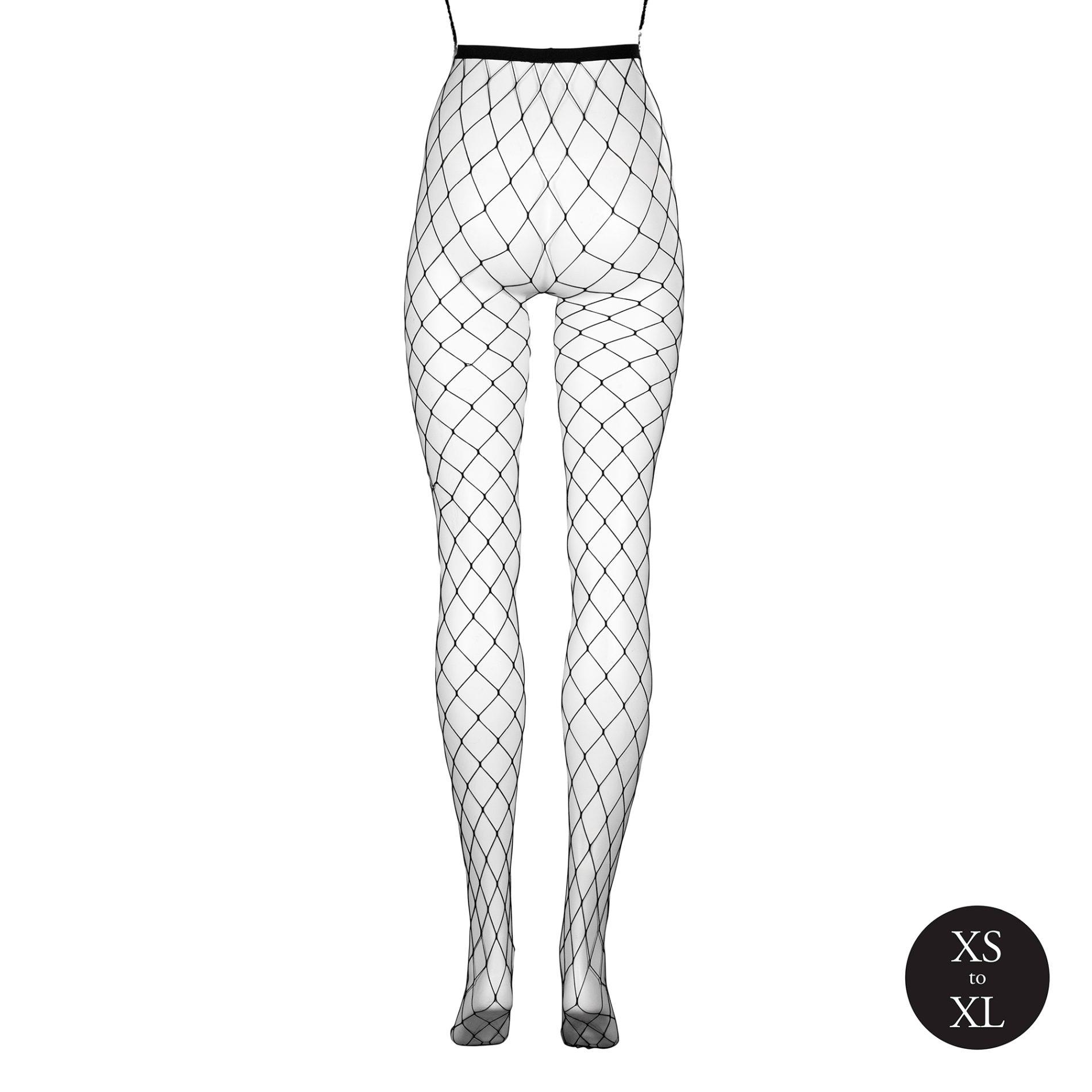 Panty With Big Fishnet Structure.
