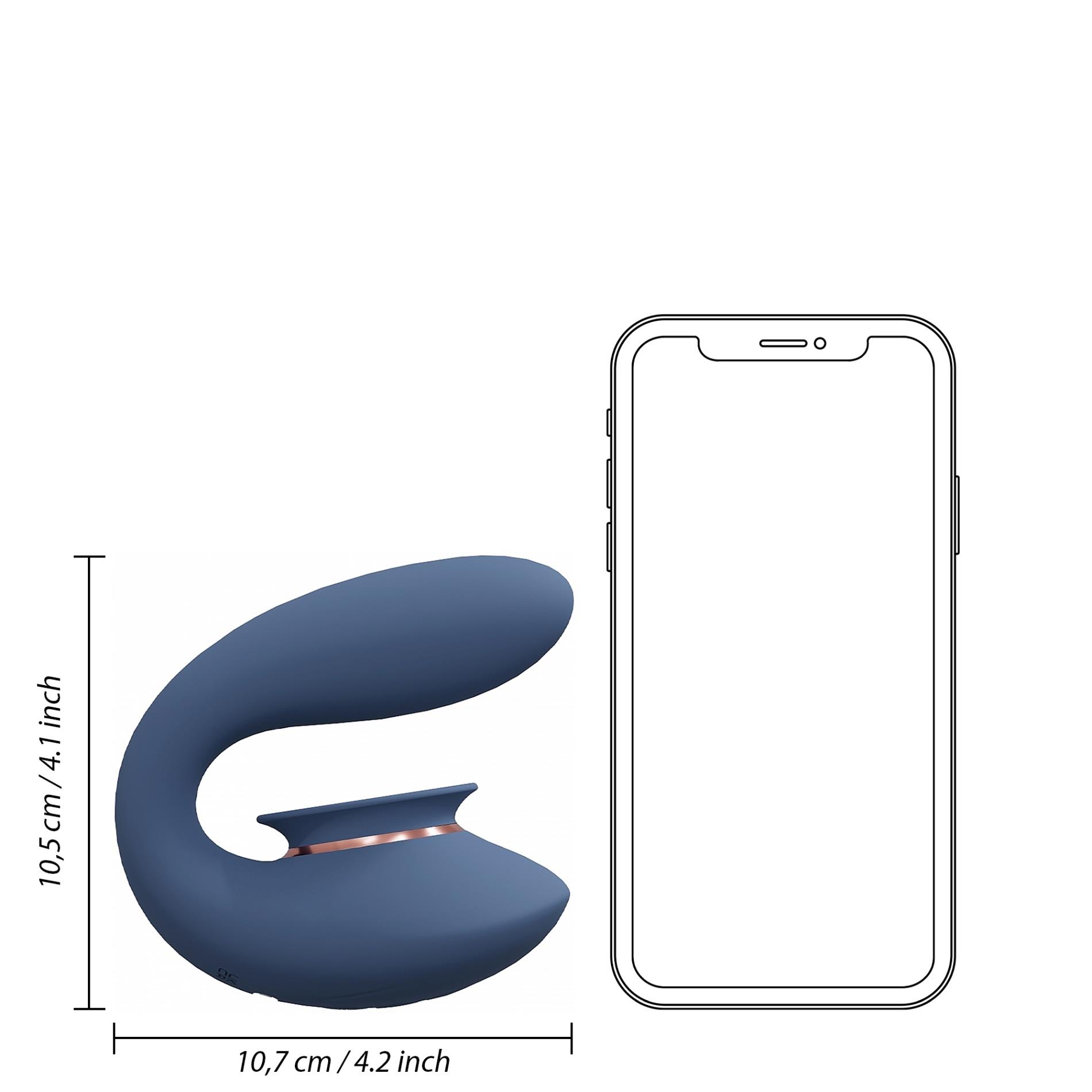 Twitch 3 - Rechargeable Vibrator & Suction - 10 Speed