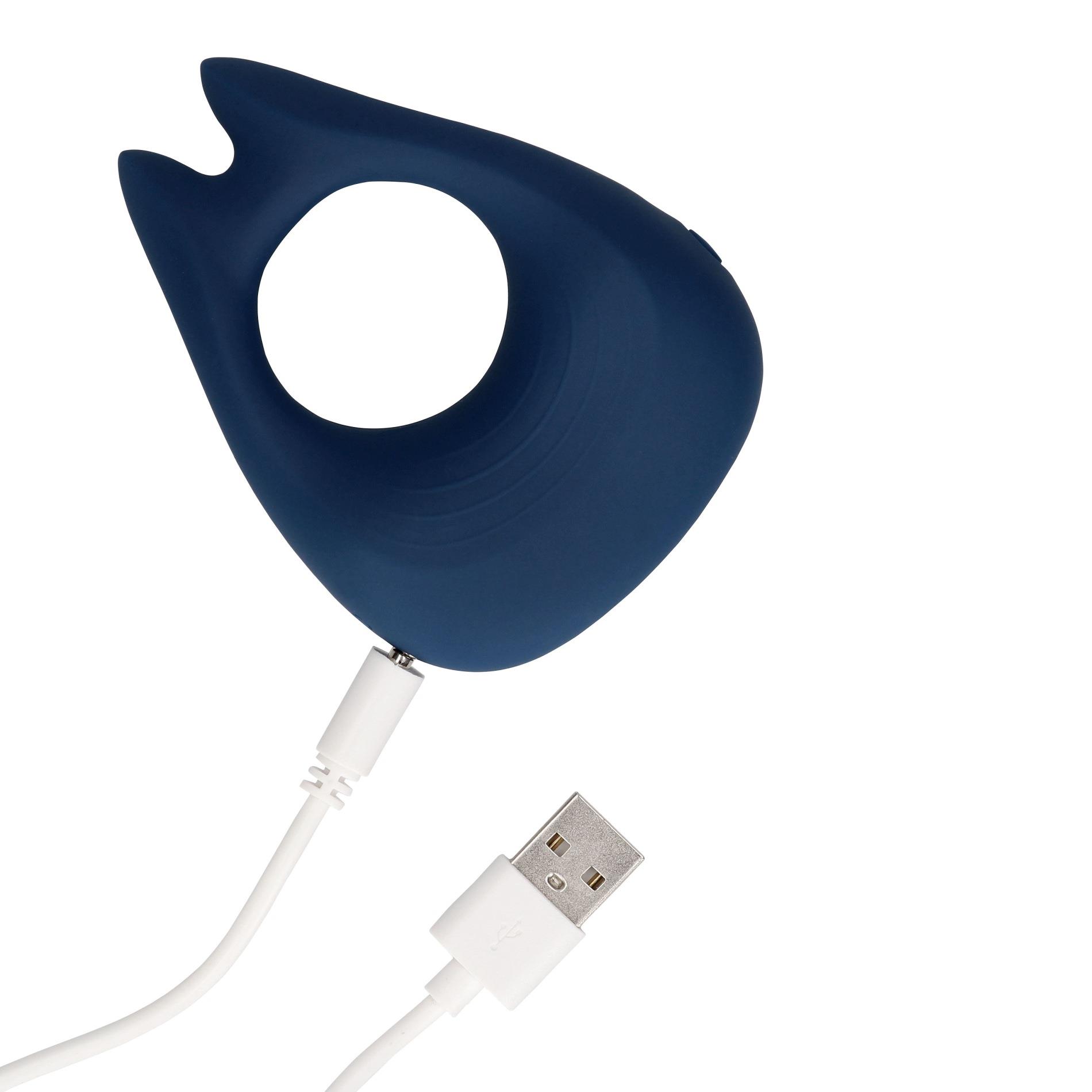 Wibrujący pierścień erekcyjny Pointed Vibrating Cock Ring