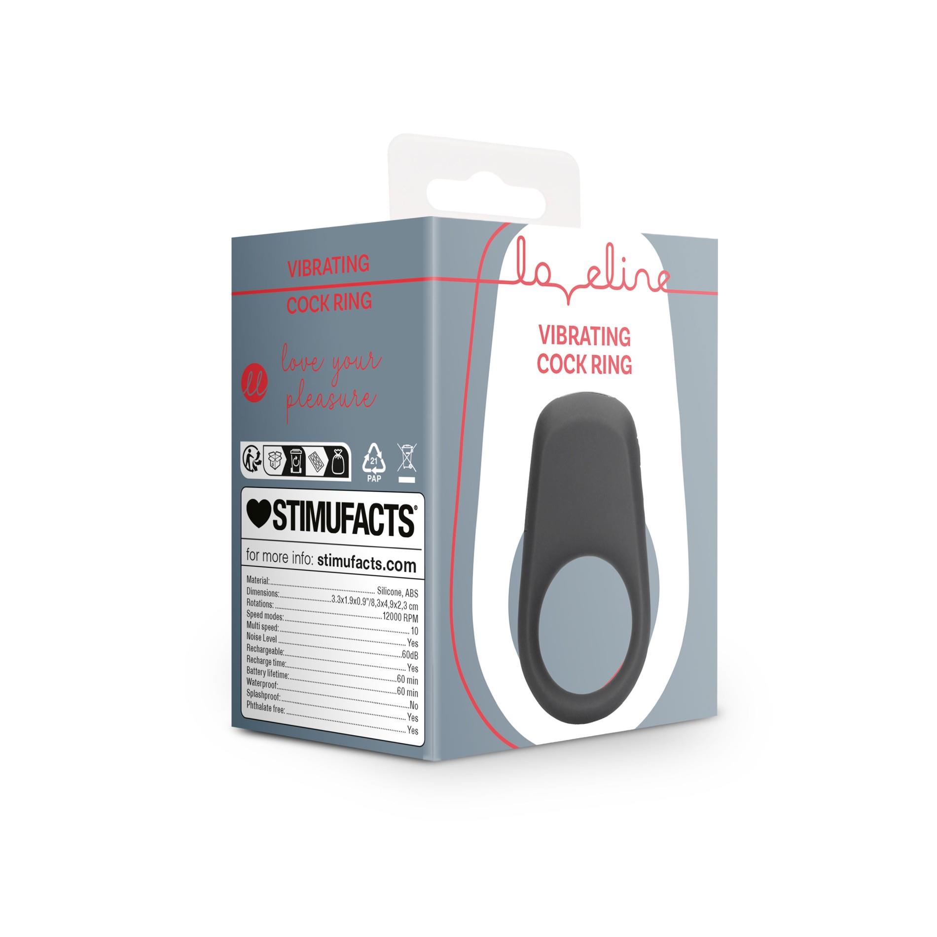 Wibrujący pierścień erekcyjny Vibrating Cock Ring