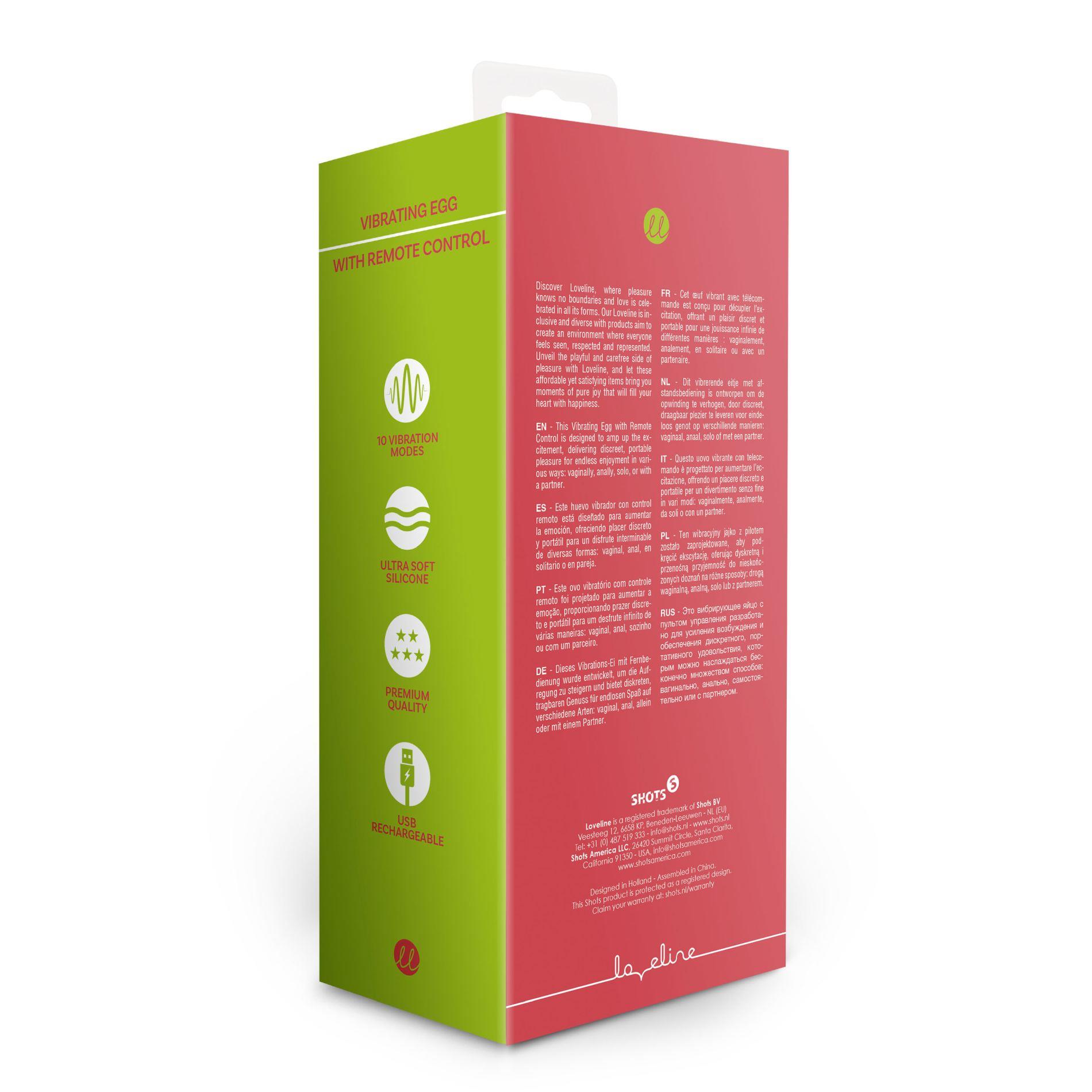 Jajeczko wibrujące Strawberry Red