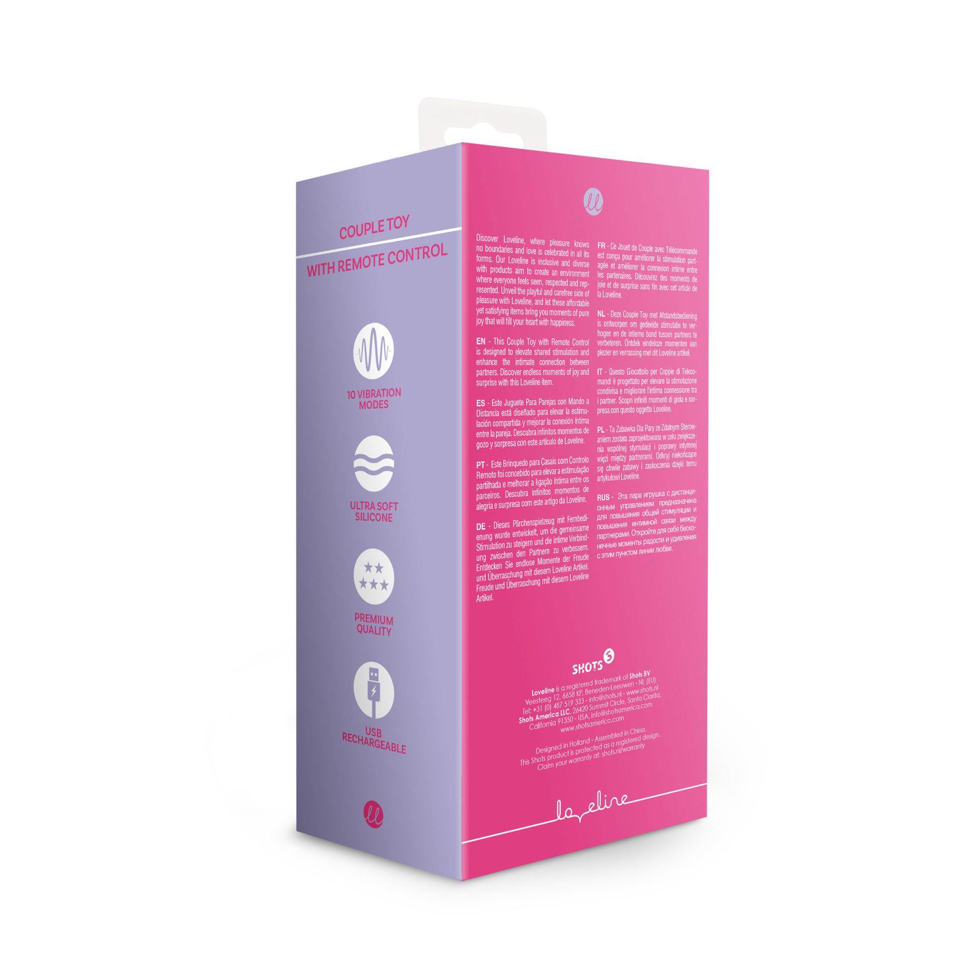 Couple Toy With Remote Control