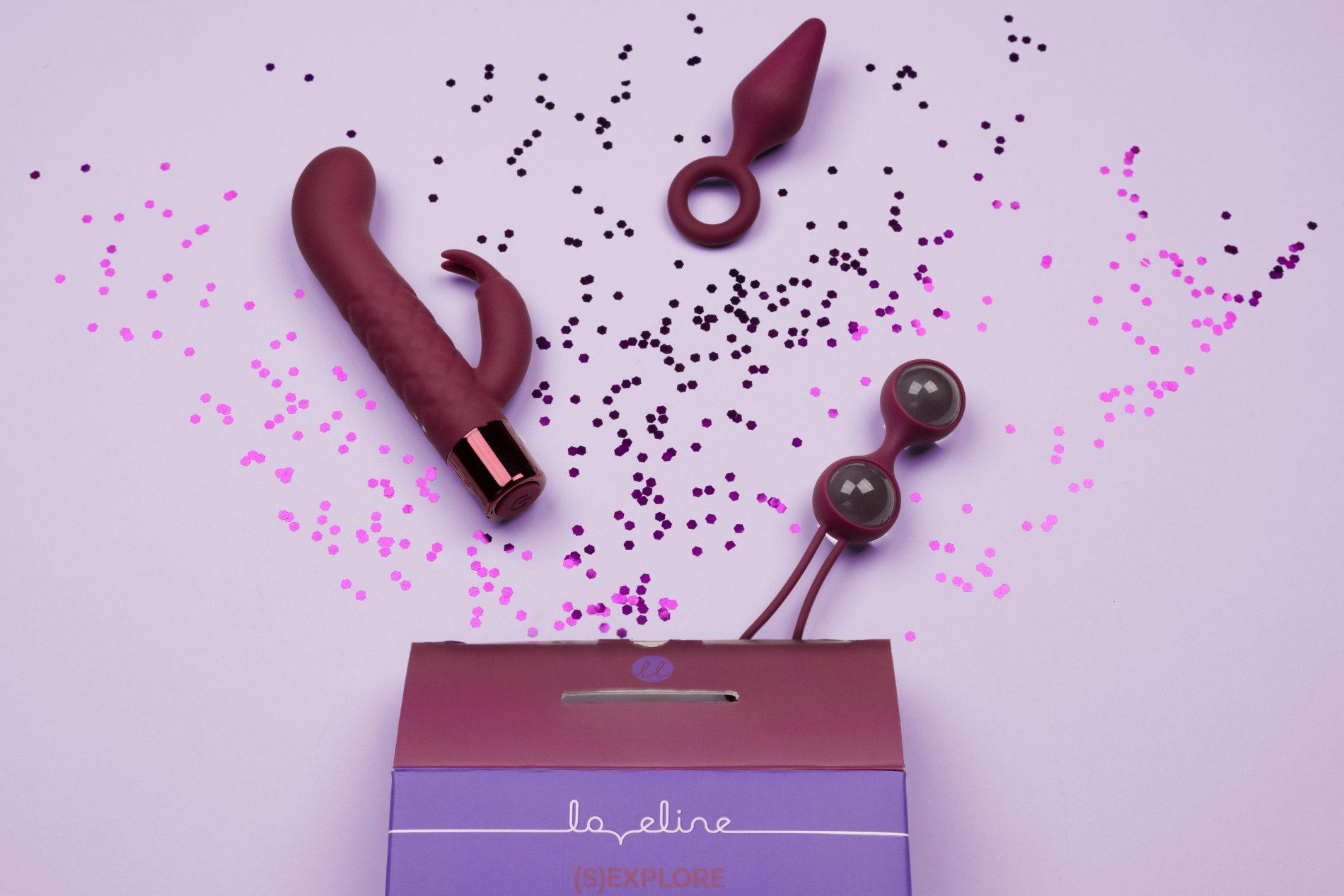 (S)Explore - Toy Kit For Her - Dark Cherry