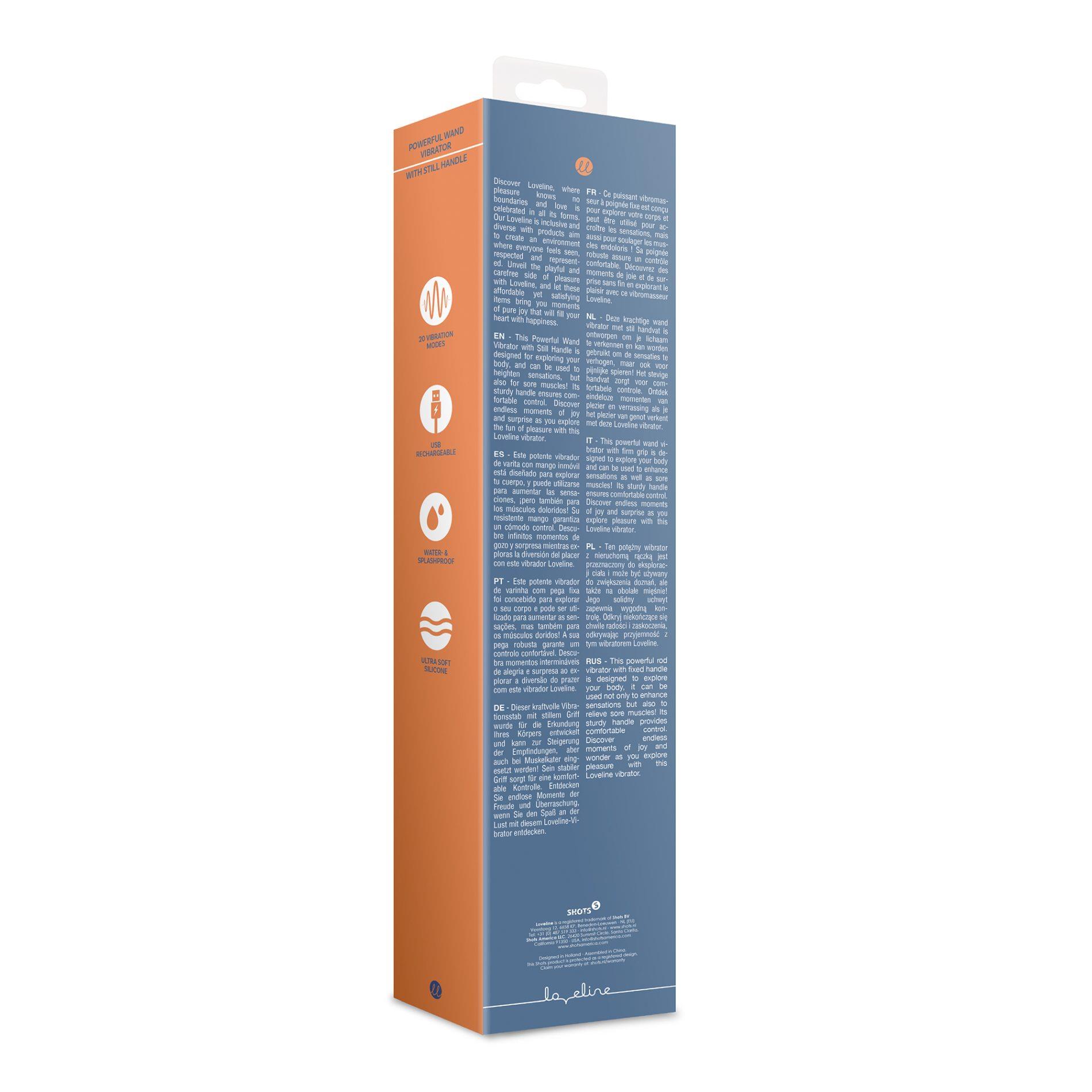 Powerful Wand Vibrator With Still Handle