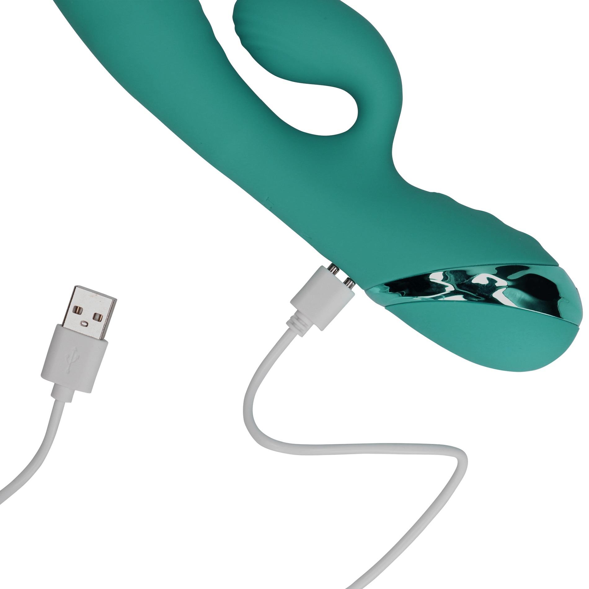 Wibrator ze stymulacją Inflatable Rabbit