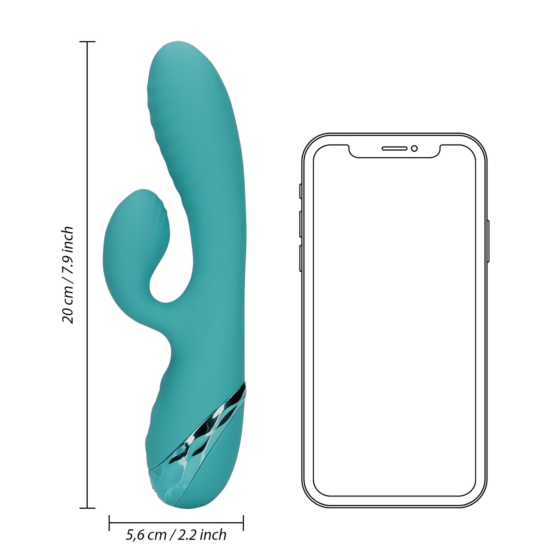 Wibrator ze stymulacją Inflatable Rabbit