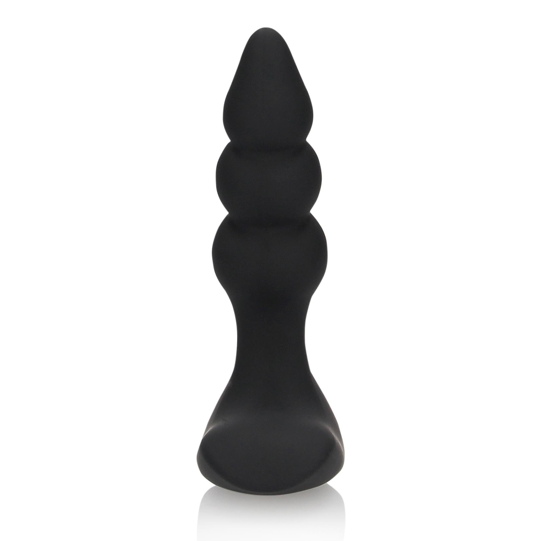 Beaded Vibrating Anal Plug With Remote Control