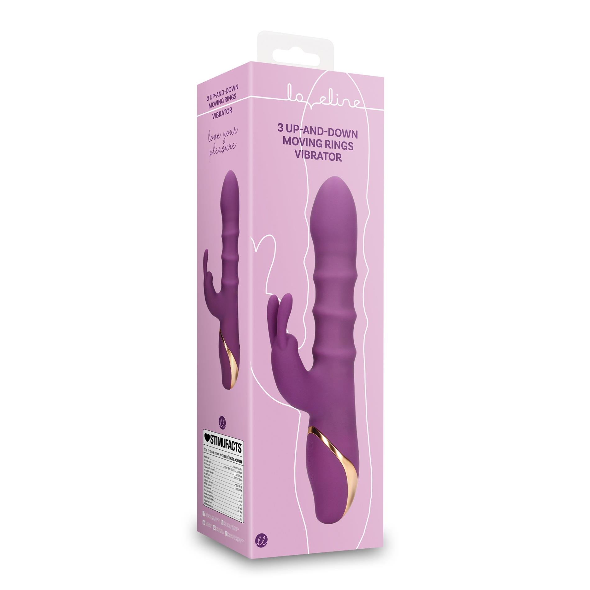 3 Up-And-Down Moving Rings Vibrator