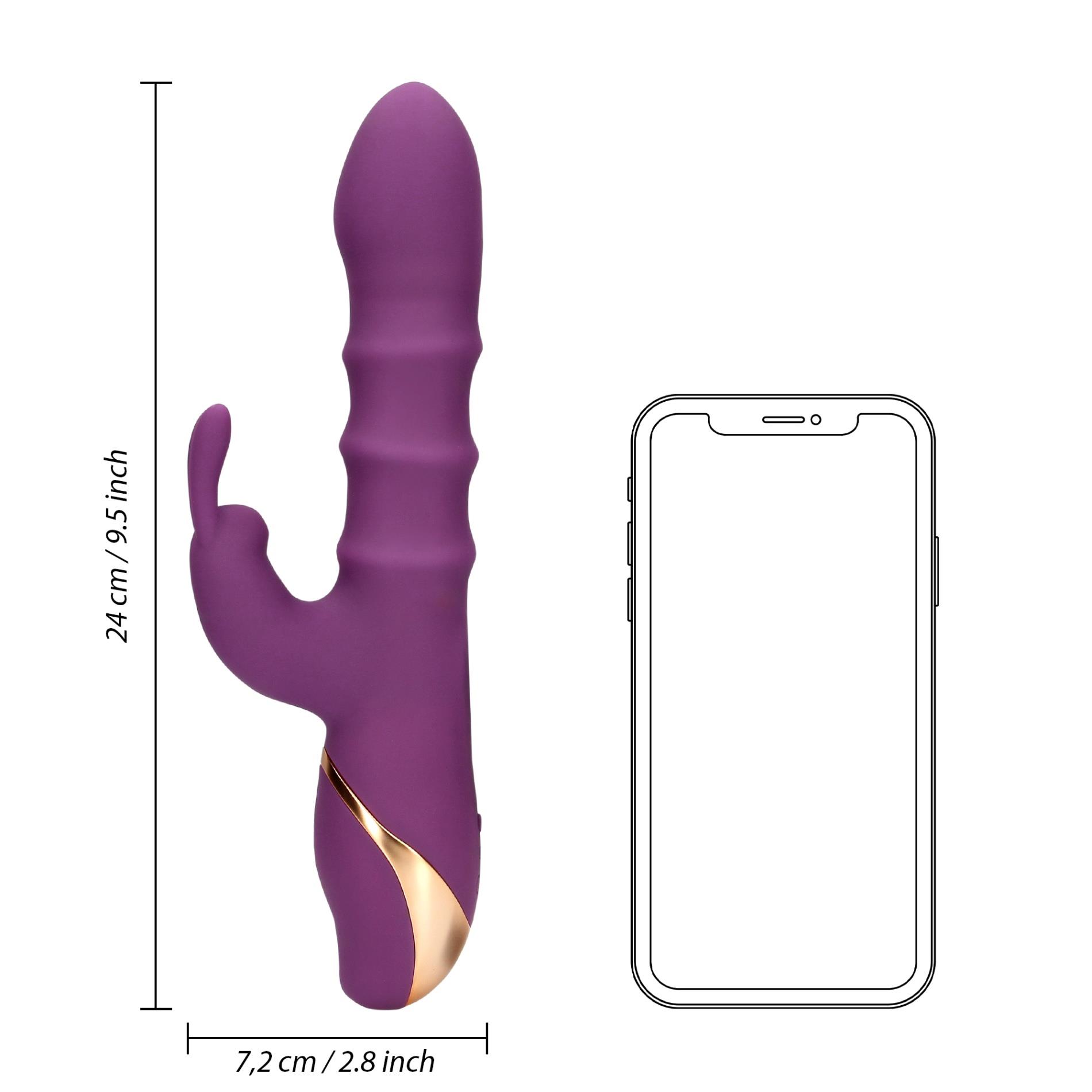 3 Up-And-Down Moving Rings Vibrator
