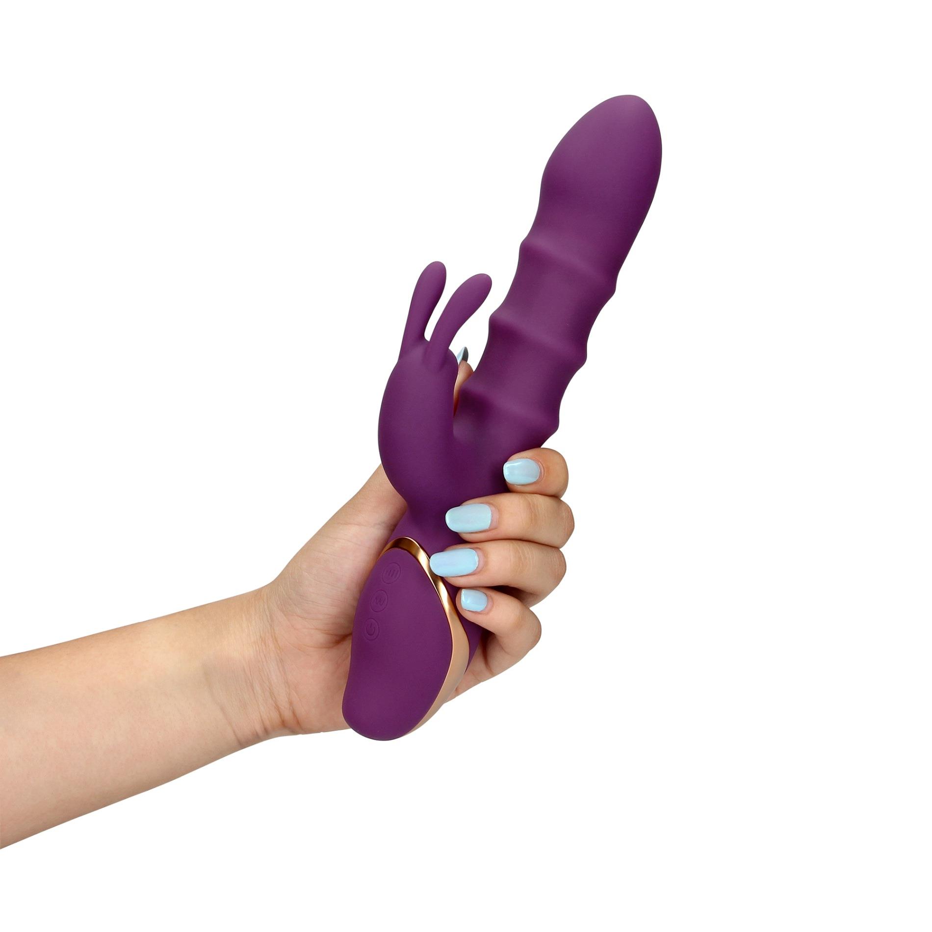 3 Up-And-Down Moving Rings Vibrator