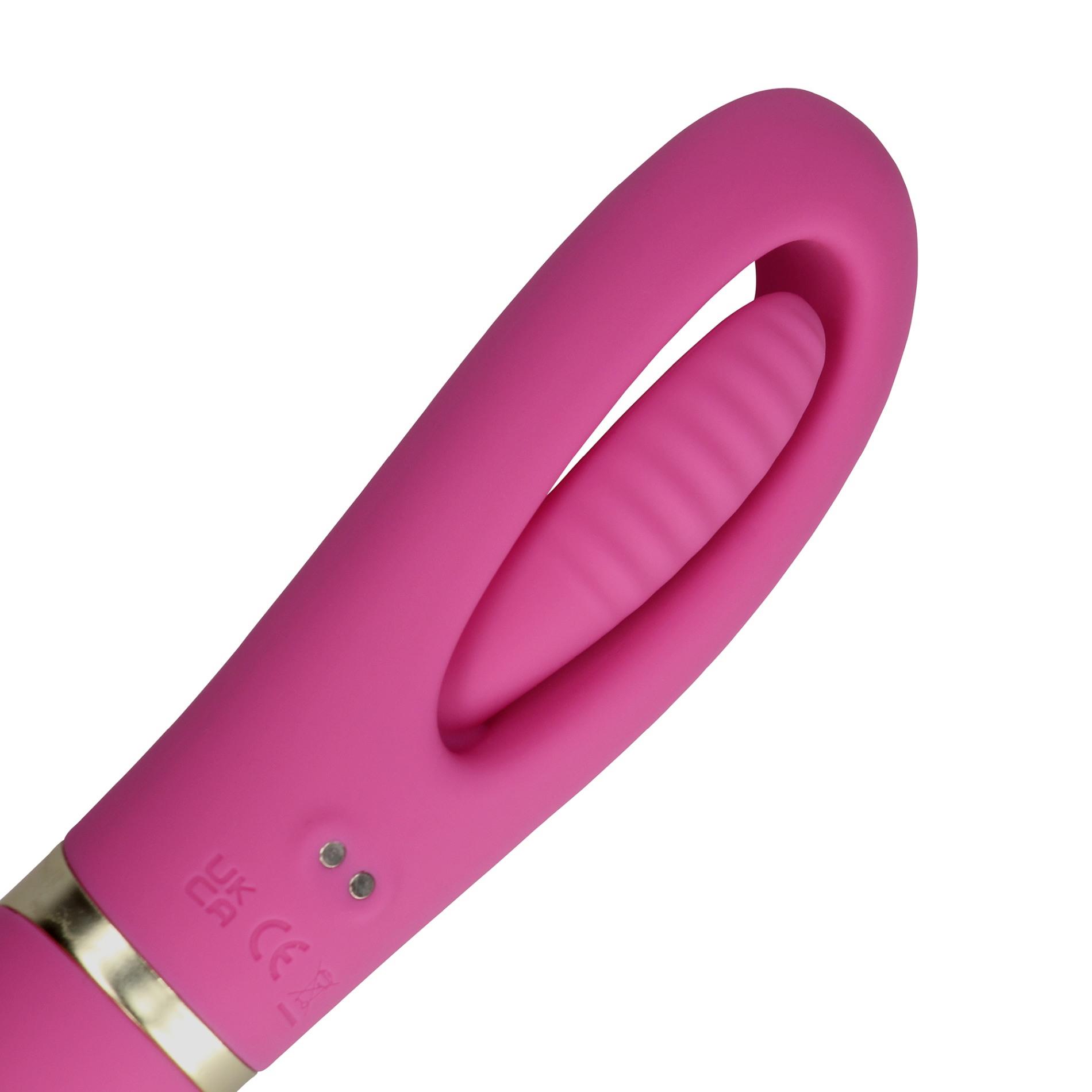 Dwustronny wibrator Double-Sided Flapping And G-Spot