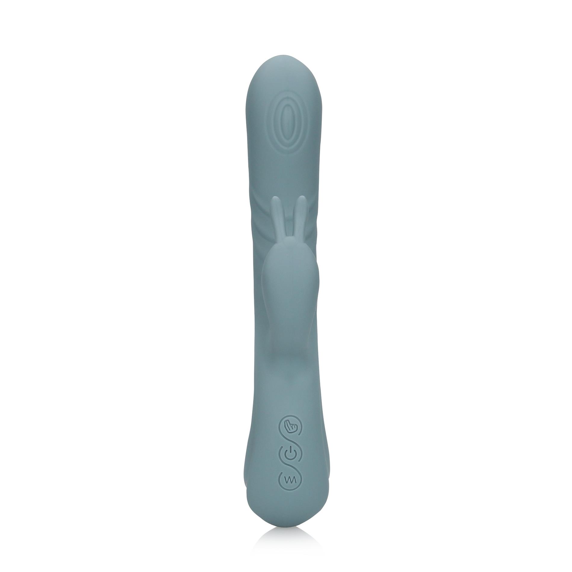Wibrator ze stymulacją łechtaczki i membraną pulsującą fingering motion rabbit vibrator