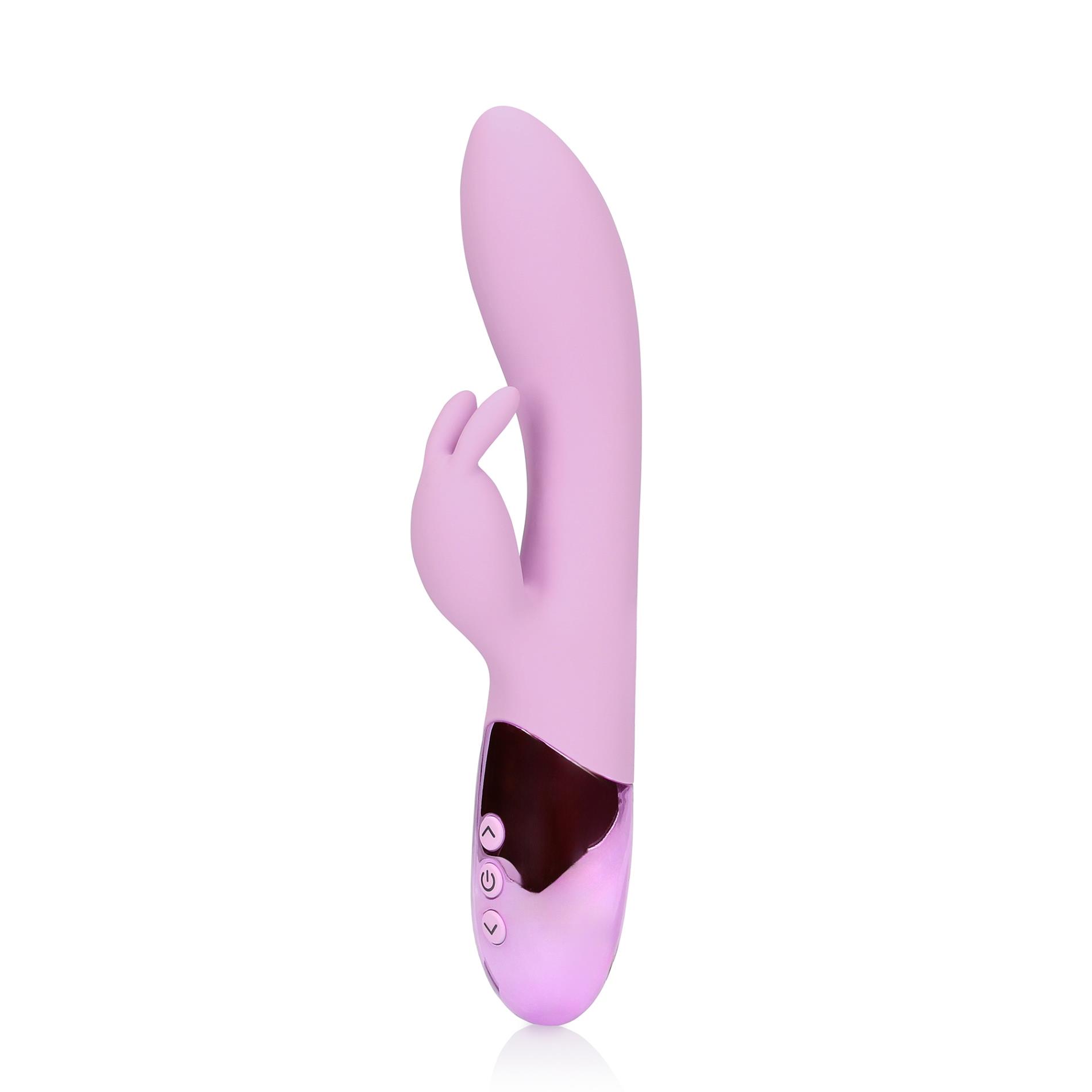 Wibrator ze stymulacją łechtaczki Ultra Soft Silicone Rabbit Vibrator