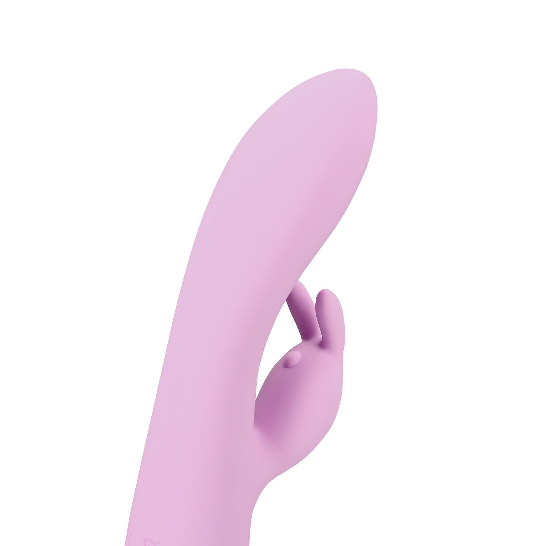 Wibrator ze stymulacją łechtaczki Ultra Soft Silicone Rabbit Vibrator