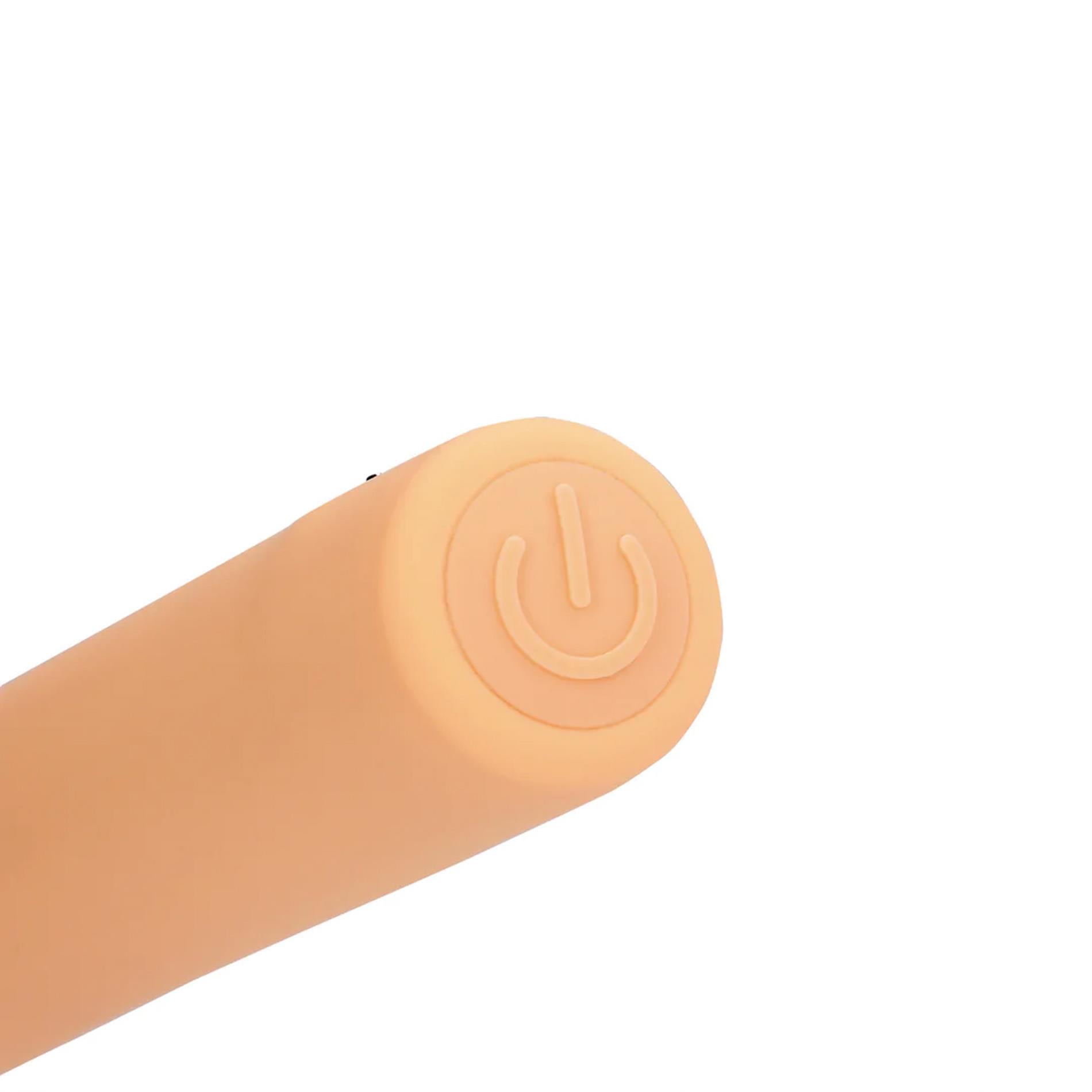 Fingering G-Spot Vibrator - Peach Fuzz