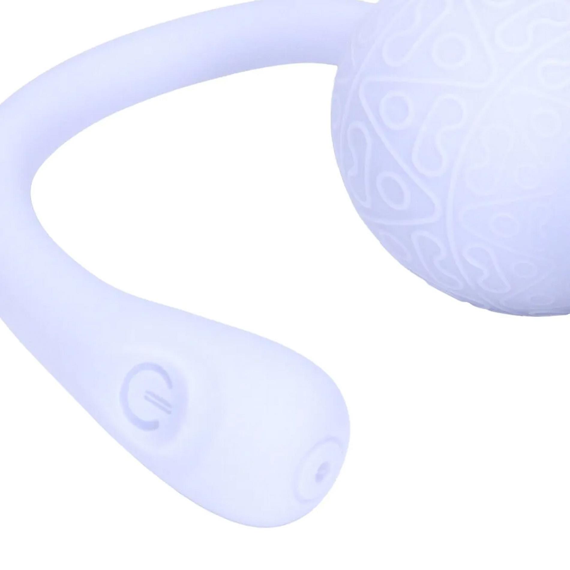 Vibrating Bead Kegel With Remote Control - Lavender