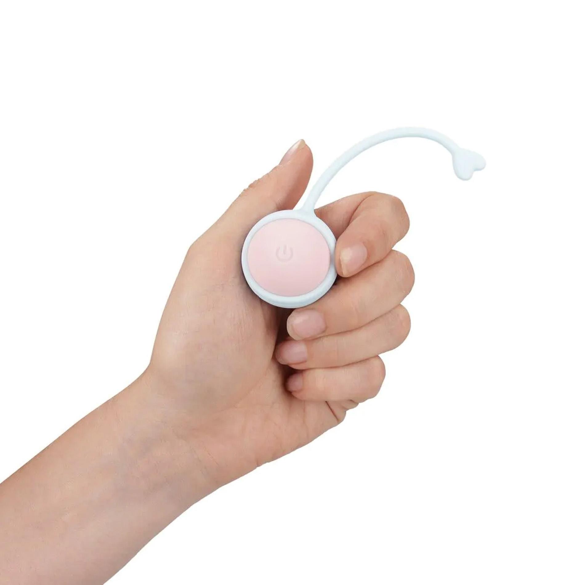 Vibrating And 5 Weight Interchangeable Kegel Kit With Remote Control -