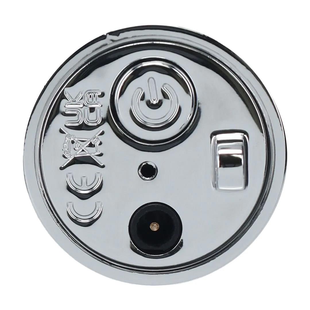 Angel - Lipstick Vibrator With 4 Attachments - Clear