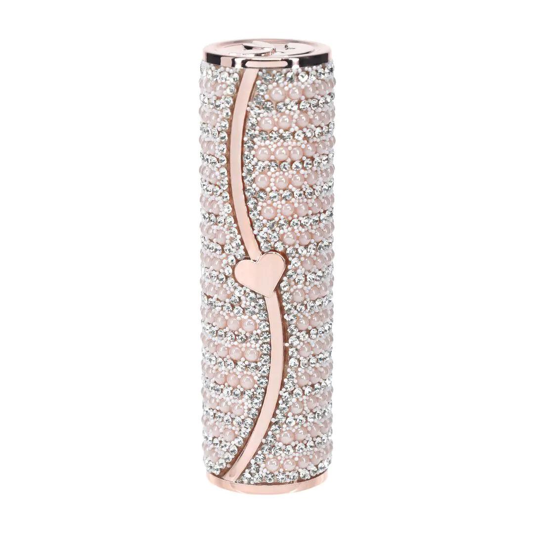 Candy - Lipstick Vibrator With 4 Attachments - Pink