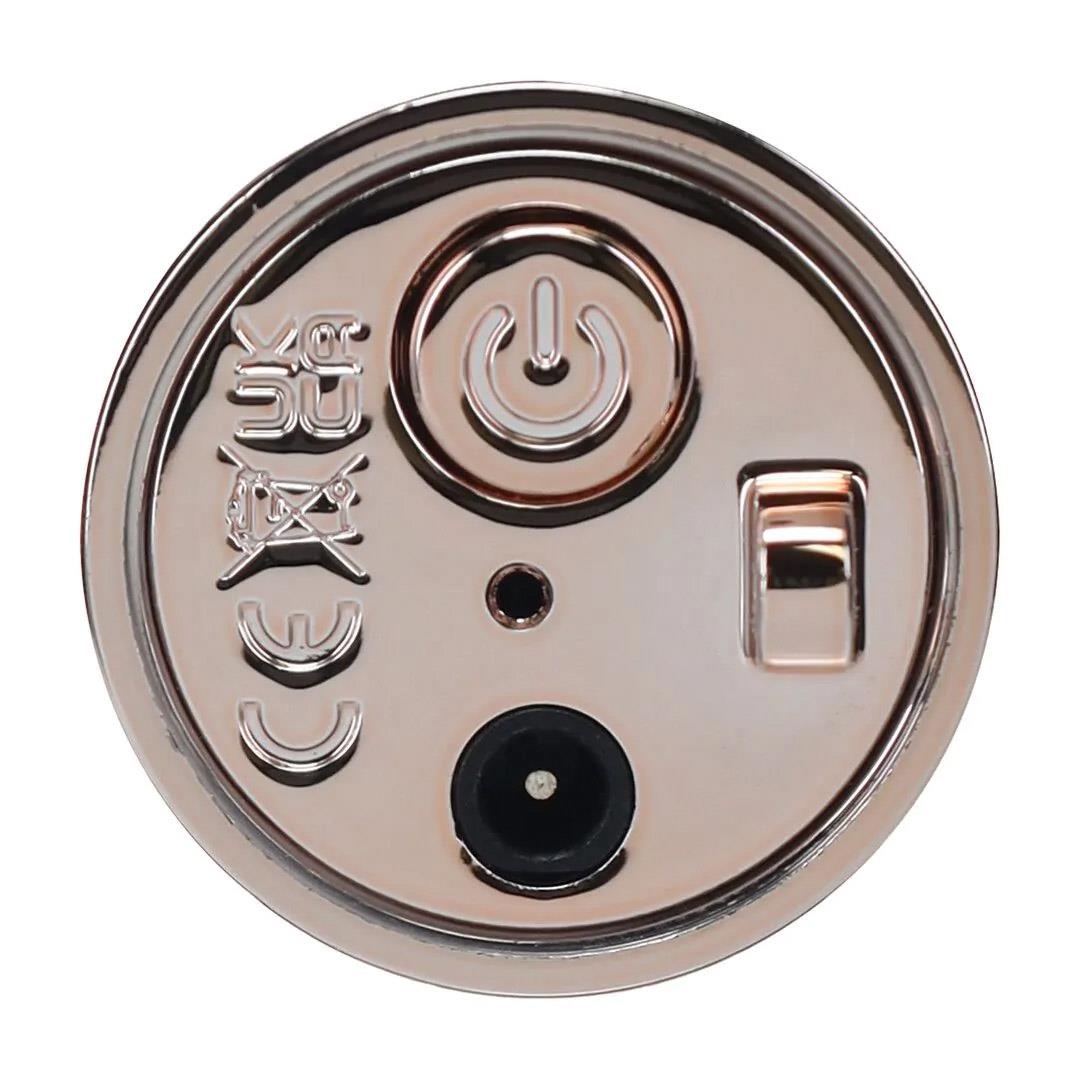 Sparkle - Lipstick Vibrator With 4 Attachments - Iridescent